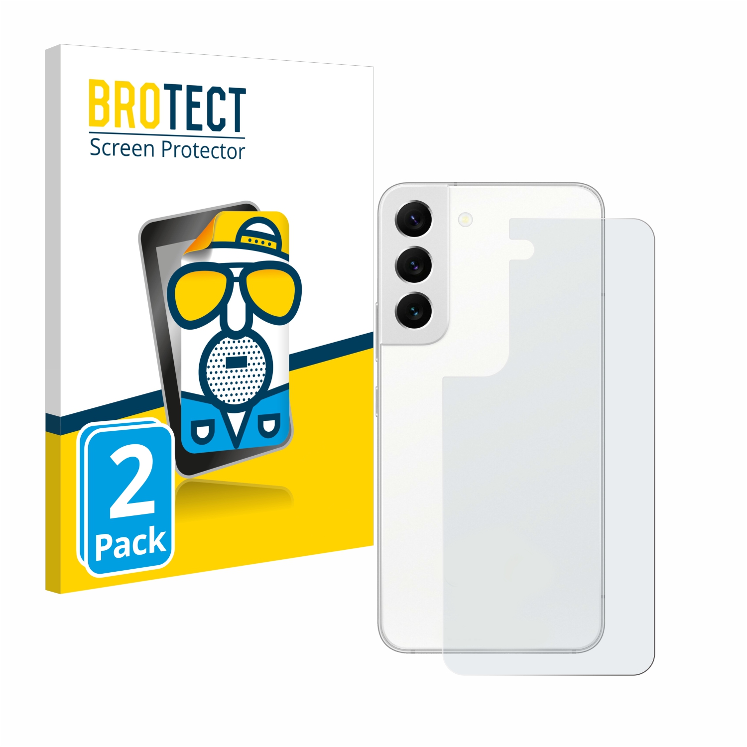 2x BROTECT Entspiegelungs-Folie pro Samsung Galaxy S22 5G (zadní strana)