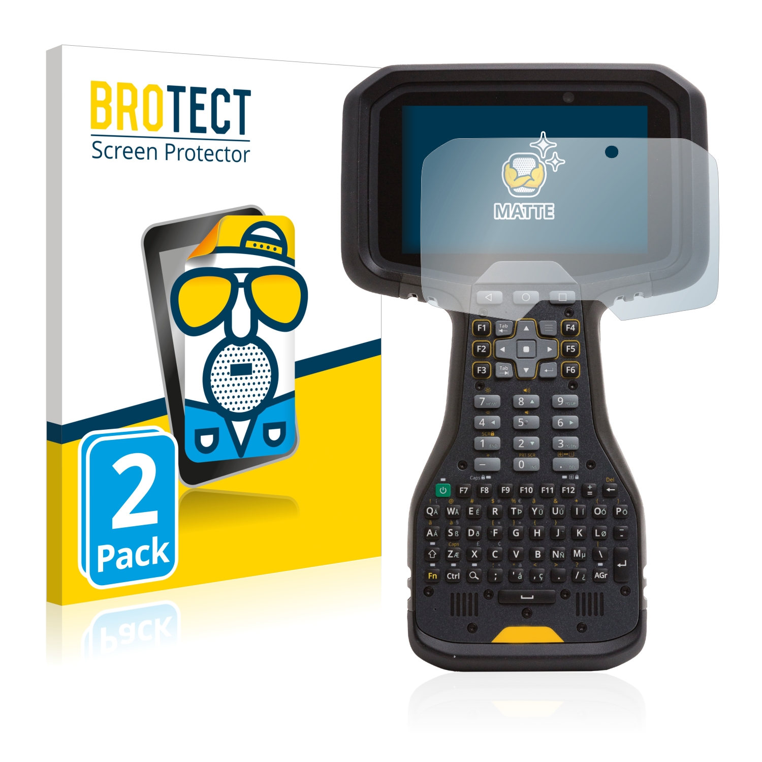 2x BROTECT Entspiegelungs-Folie pro Trimble TSC5