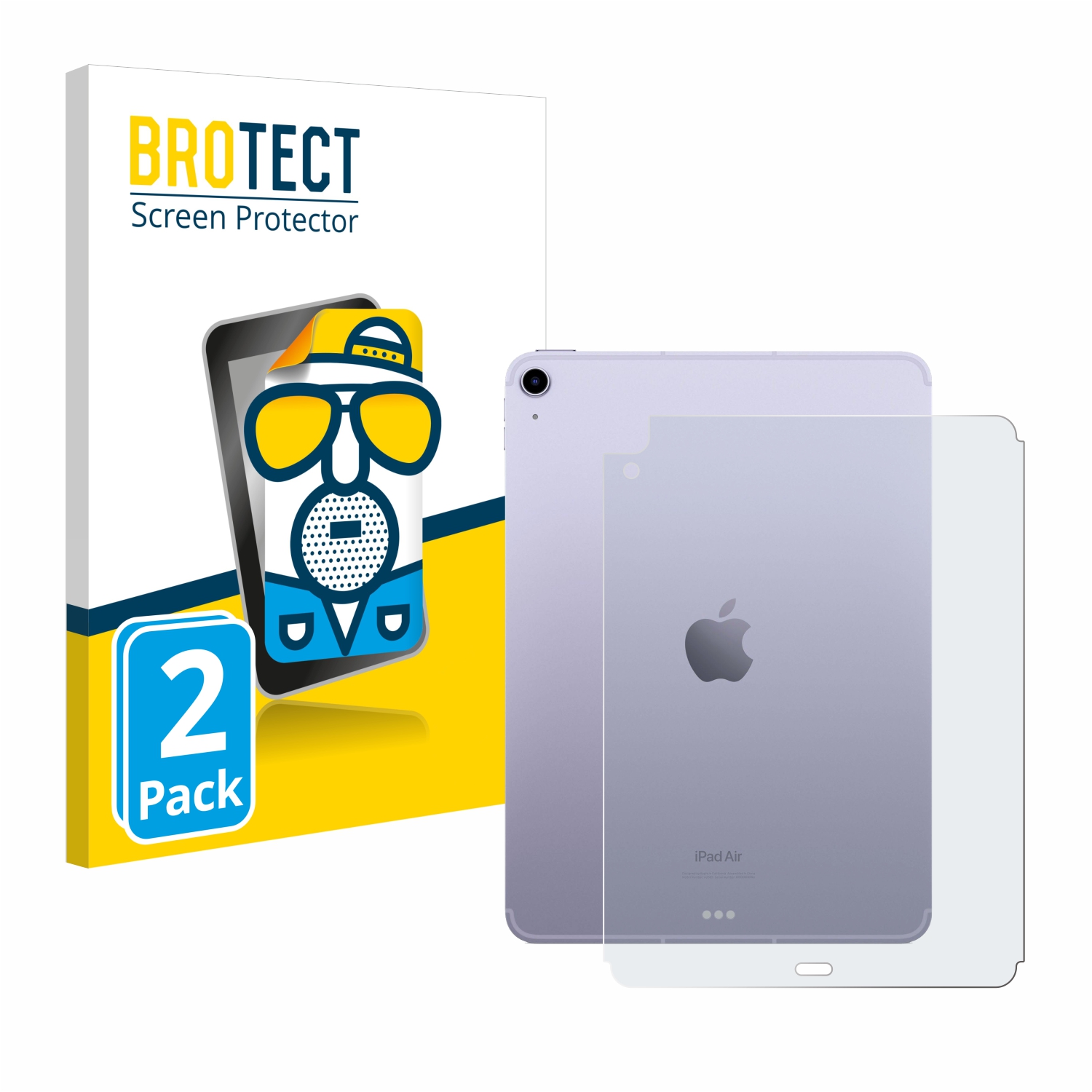 2x BROTECT Entspiegelungs-Folie pro Apple iPad Air 5 WiFi 2022 (zadní strana, 5. Gen.)