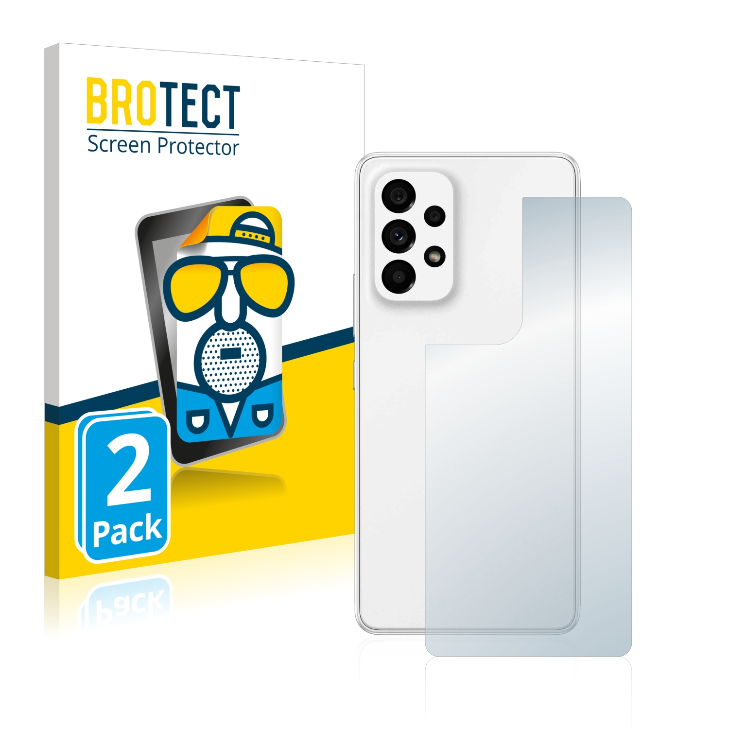 2x BROTECT Entspiegelungs-Folie pro Samsung Galaxy A53 5G (zadní strana)