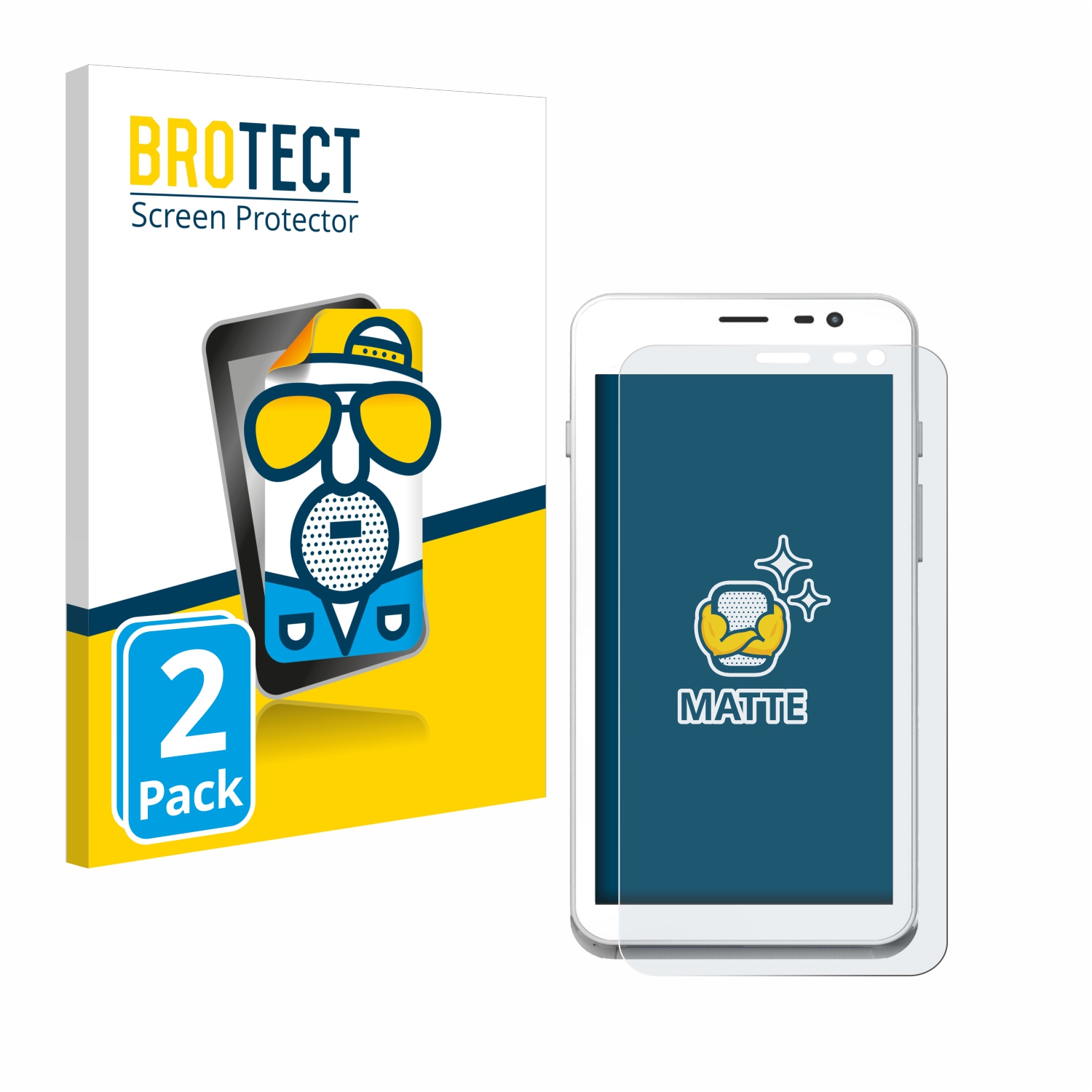 2x BROTECT Entspiegelungs-Folie pro Pax A77