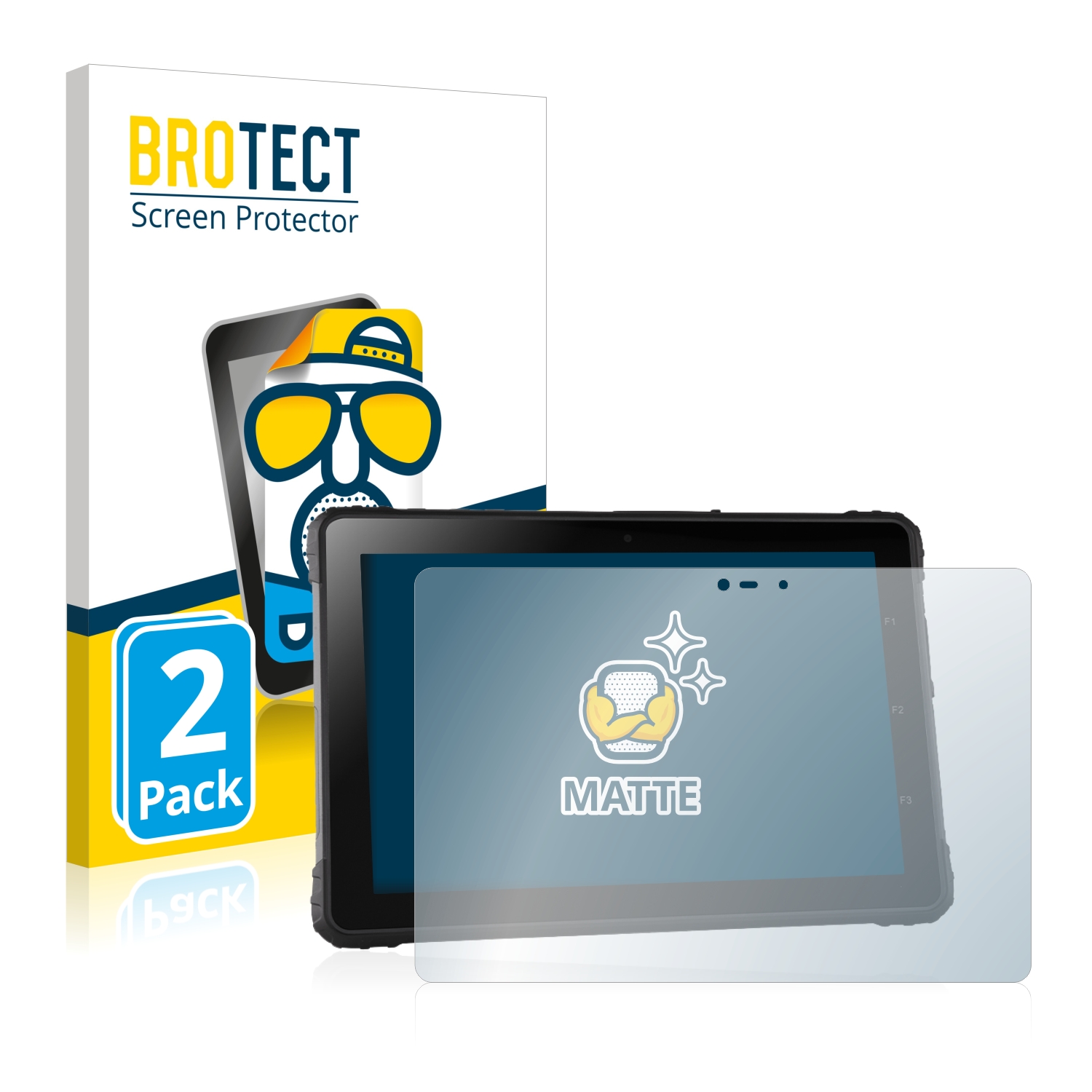 2x BROTECT Entspiegelungs-Folie pro Pokini Tab Z10