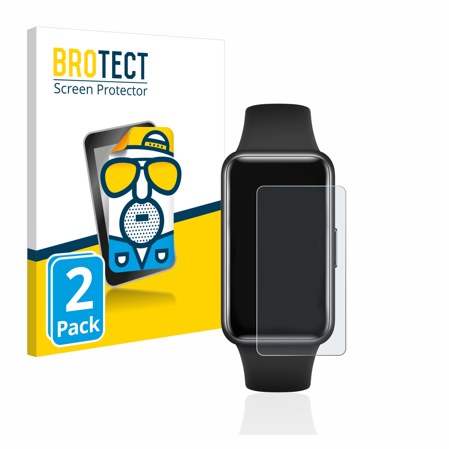 2x BROTECT Entspiegelungs-Folie pro Huawei Band 7