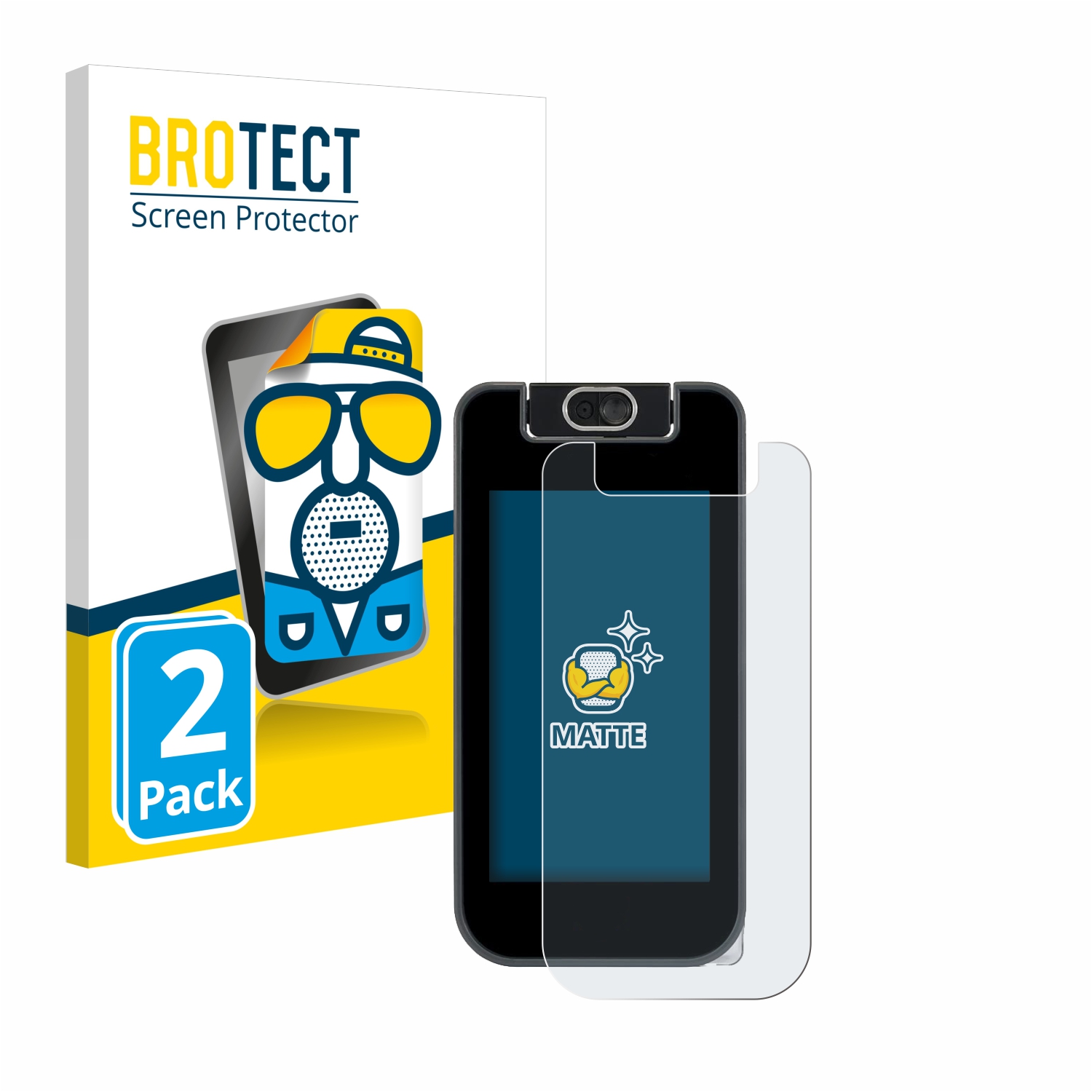 2x BROTECT Entspiegelungs-Folie pro Vtech KidiBuzz 3