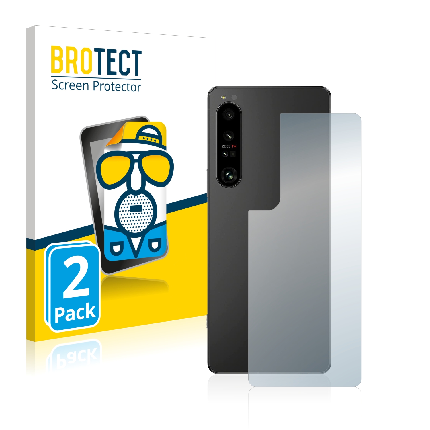 2x BROTECT Entspiegelungs-Folie pro Sony Xperia 1 IV (zadní strana)
