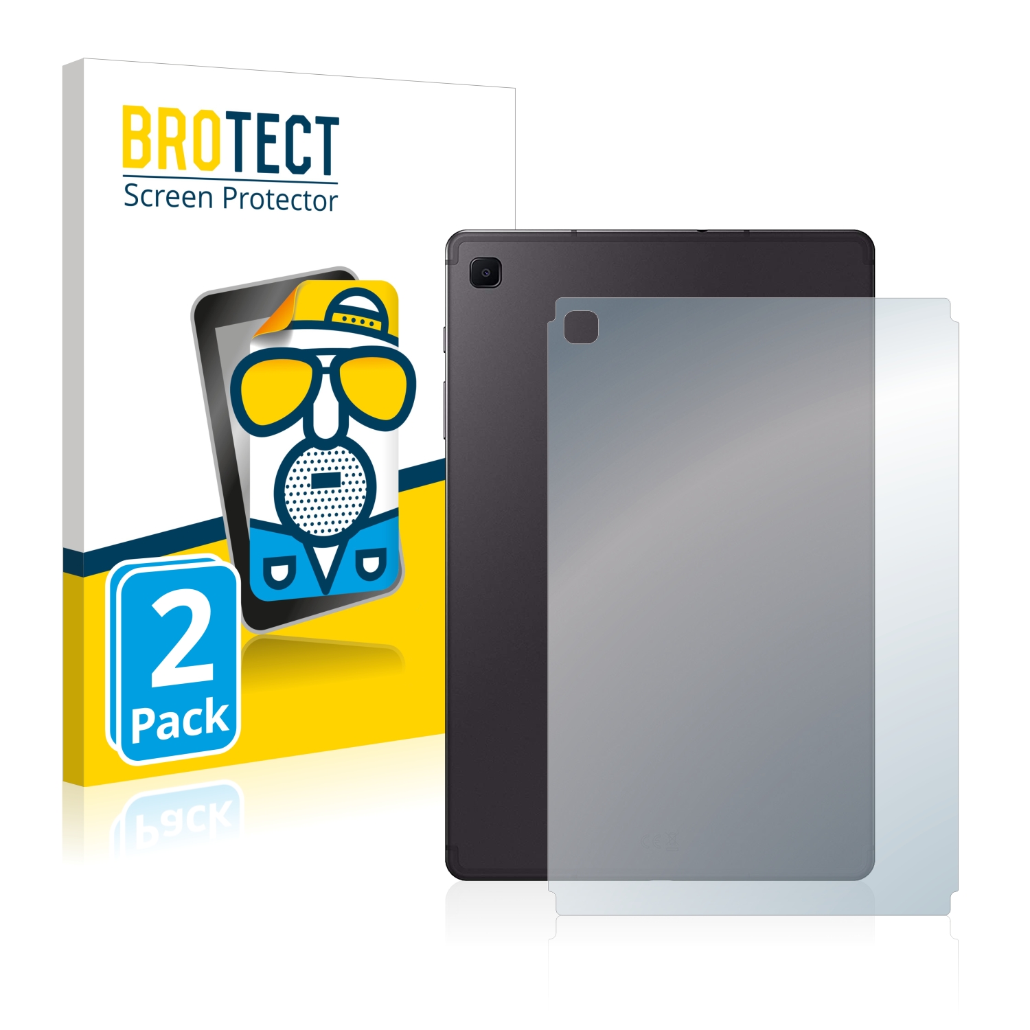 2x BROTECT Entspiegelungs-Folie pro Samsung Galaxy Tab S6 Lite WiFi 2022 (zadní strana)