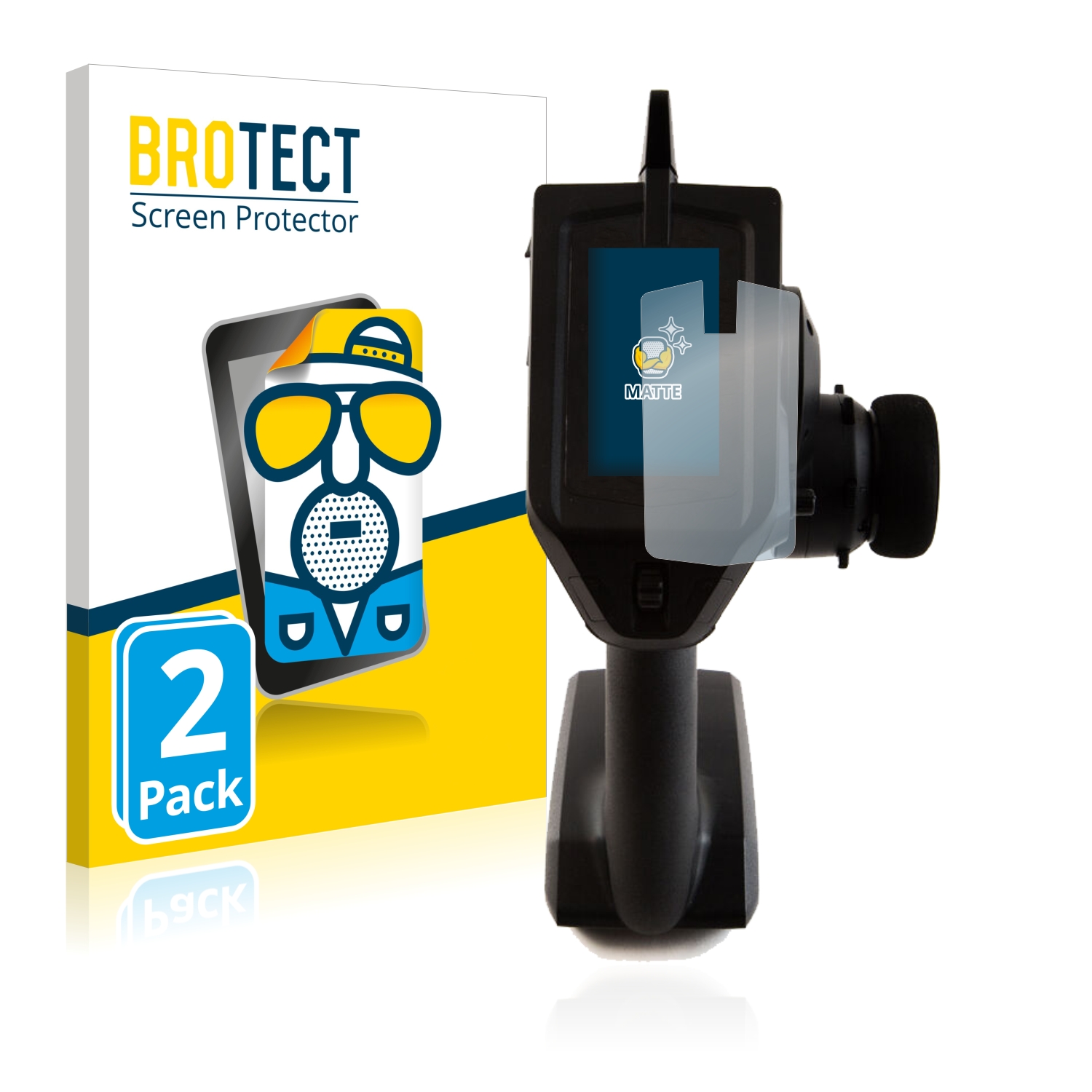 2x BROTECT Entspiegelungs-Folie pro Spektrum DX5R