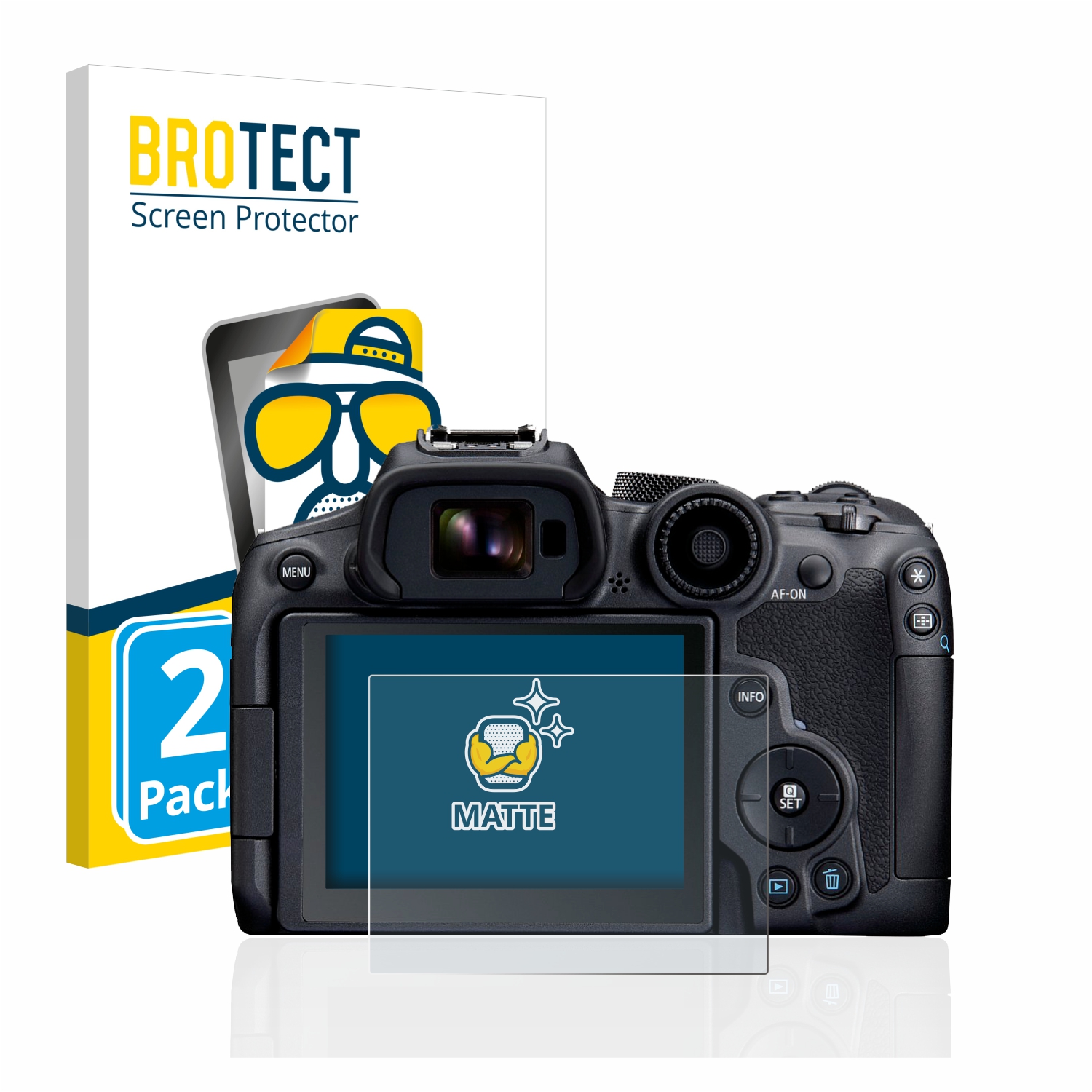 2x BROTECT Entspiegelungs-Folie pro Canon EOS R7