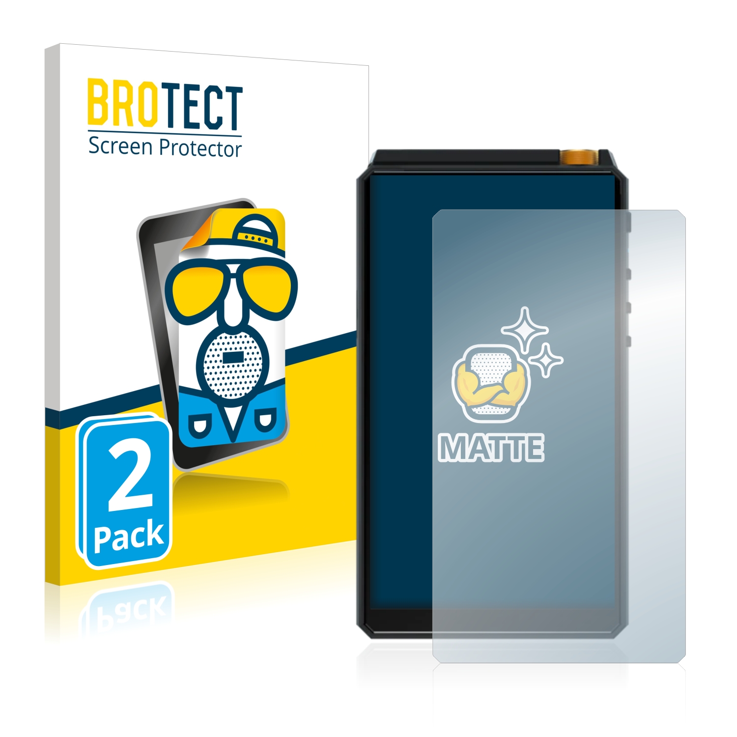 2x BROTECT Entspiegelungs-Folie pro Hiby R6 (2020)
