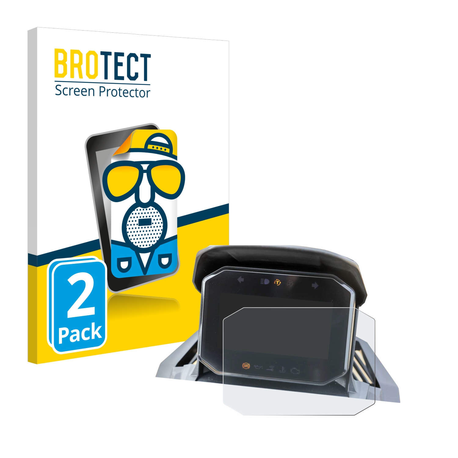 2x BROTECT Entspiegelungs-Folie pro Honda ADV350