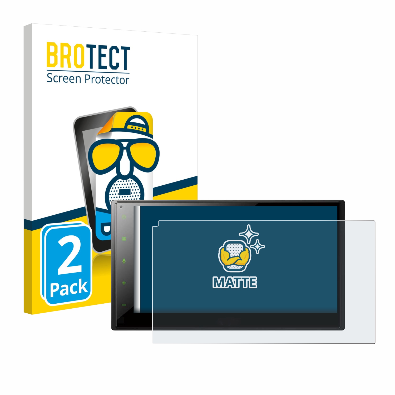 2x BROTECT Entspiegelungs-Folie pro Pioneer SPH-DA360DAB