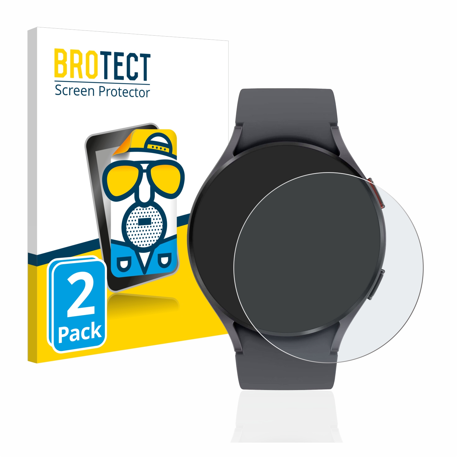 2x BROTECT Entspiegelungs-Folie pro Samsung Galaxy Watch 5 (44mm)