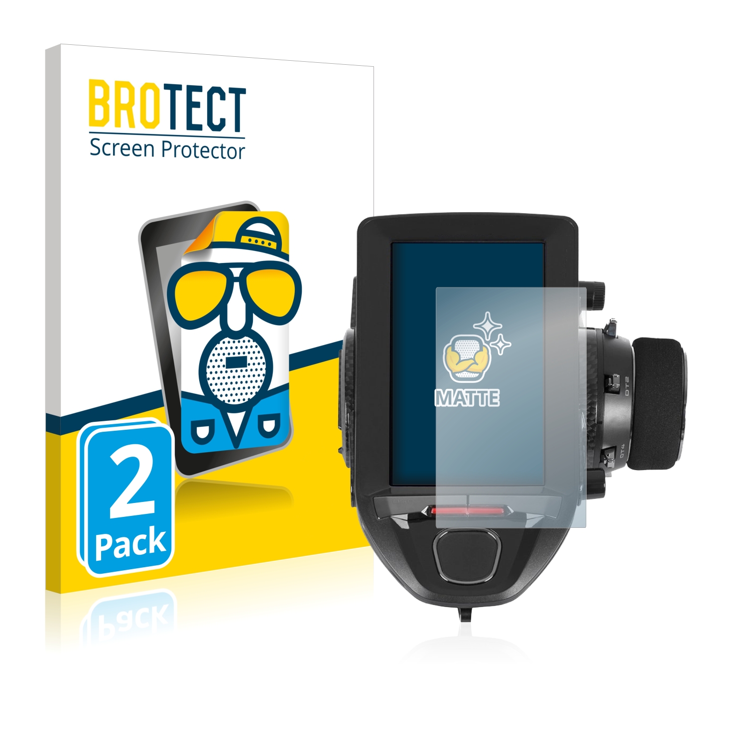 2x BROTECT Entspiegelungs-Folie pro Futaba 7PXR