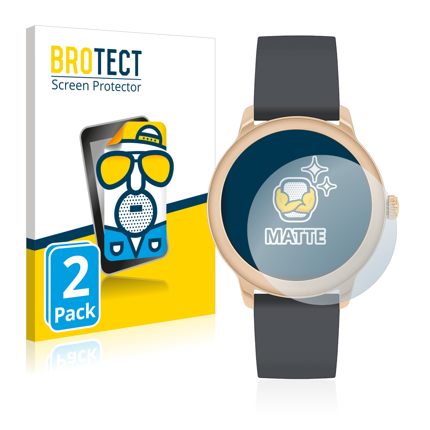 2x BROTECT Entspiegelungs-Folie pro Radley RYS07