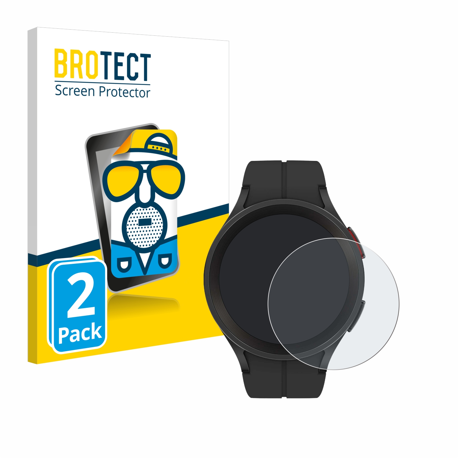 2x BROTECT Entspiegelungs-Folie pro Samsung Galaxy Watch 5 Pro