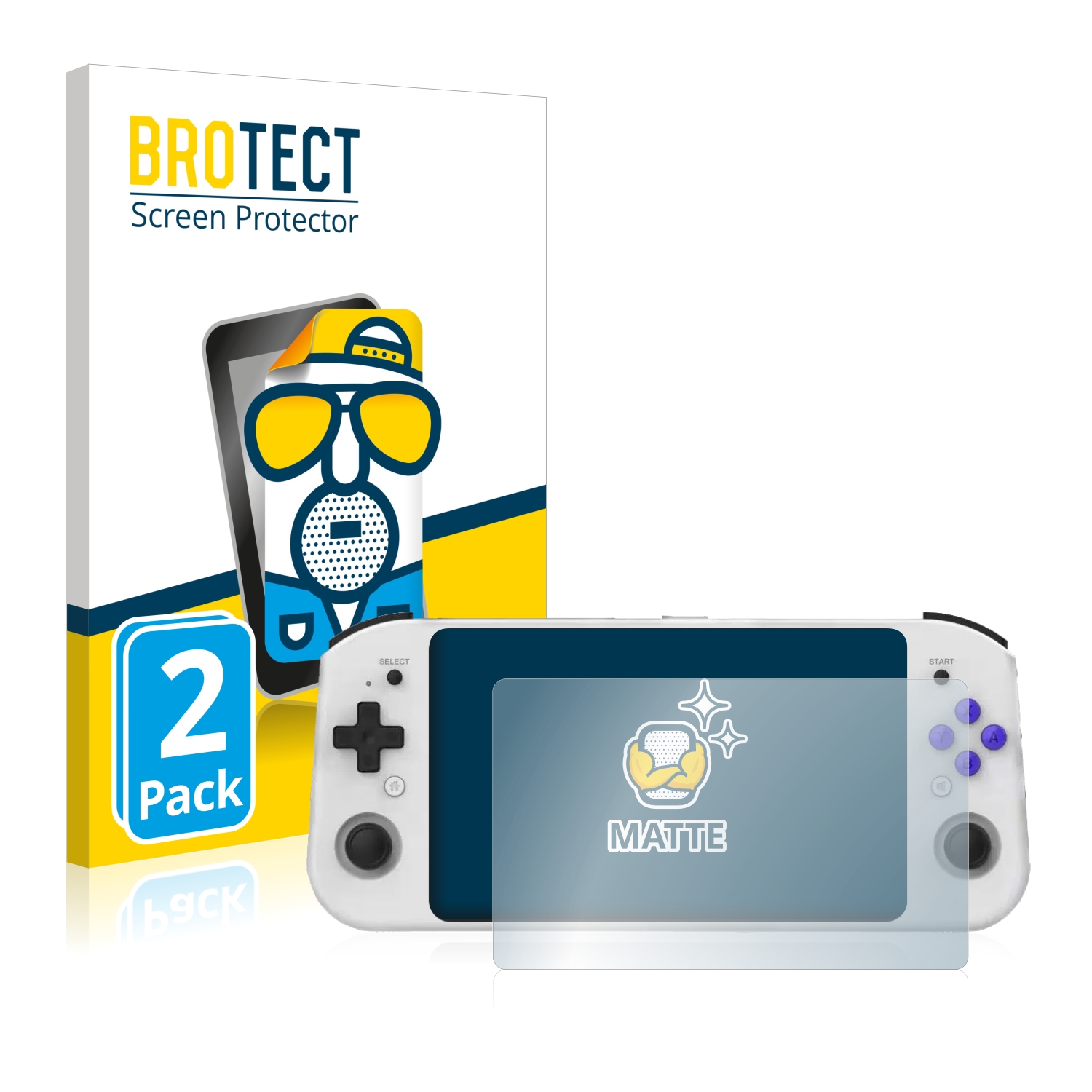 2x BROTECT Entspiegelungs-Folie pro Anbernic WIN600