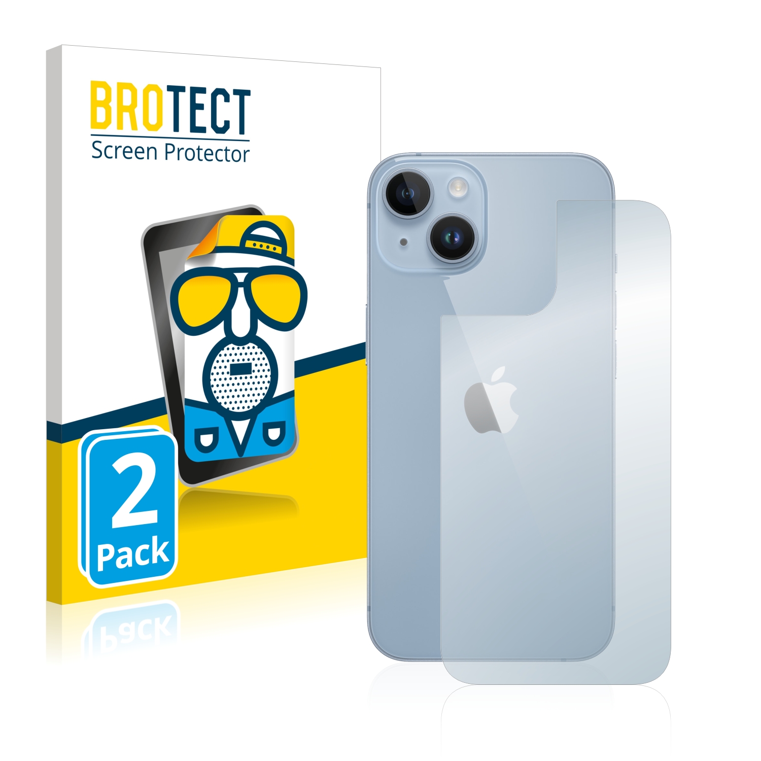 2x BROTECT Entspiegelungs-Folie pro Apple iPhone 14 (zadní strana)