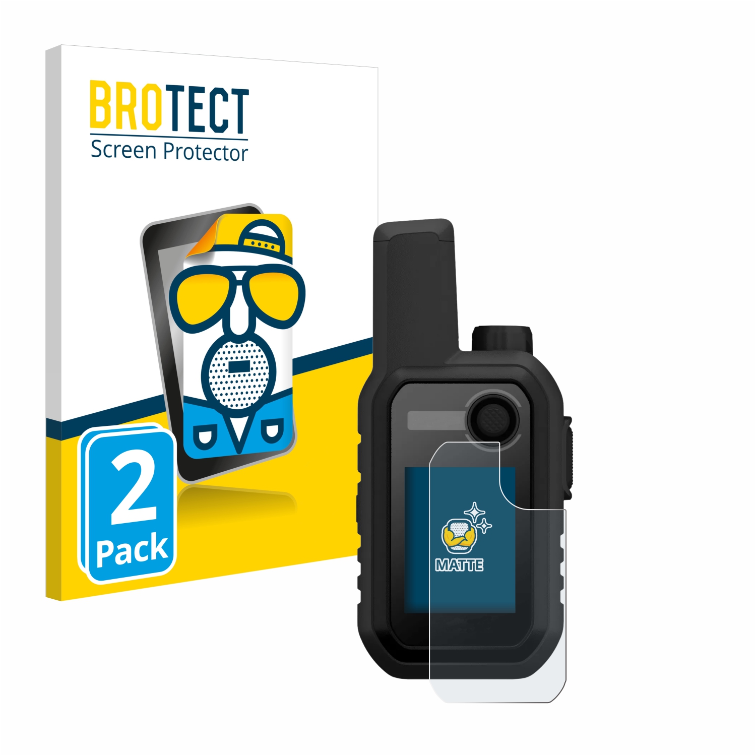 2x BROTECT Entspiegelungs-Folie pro Garmin Alpha 10 K