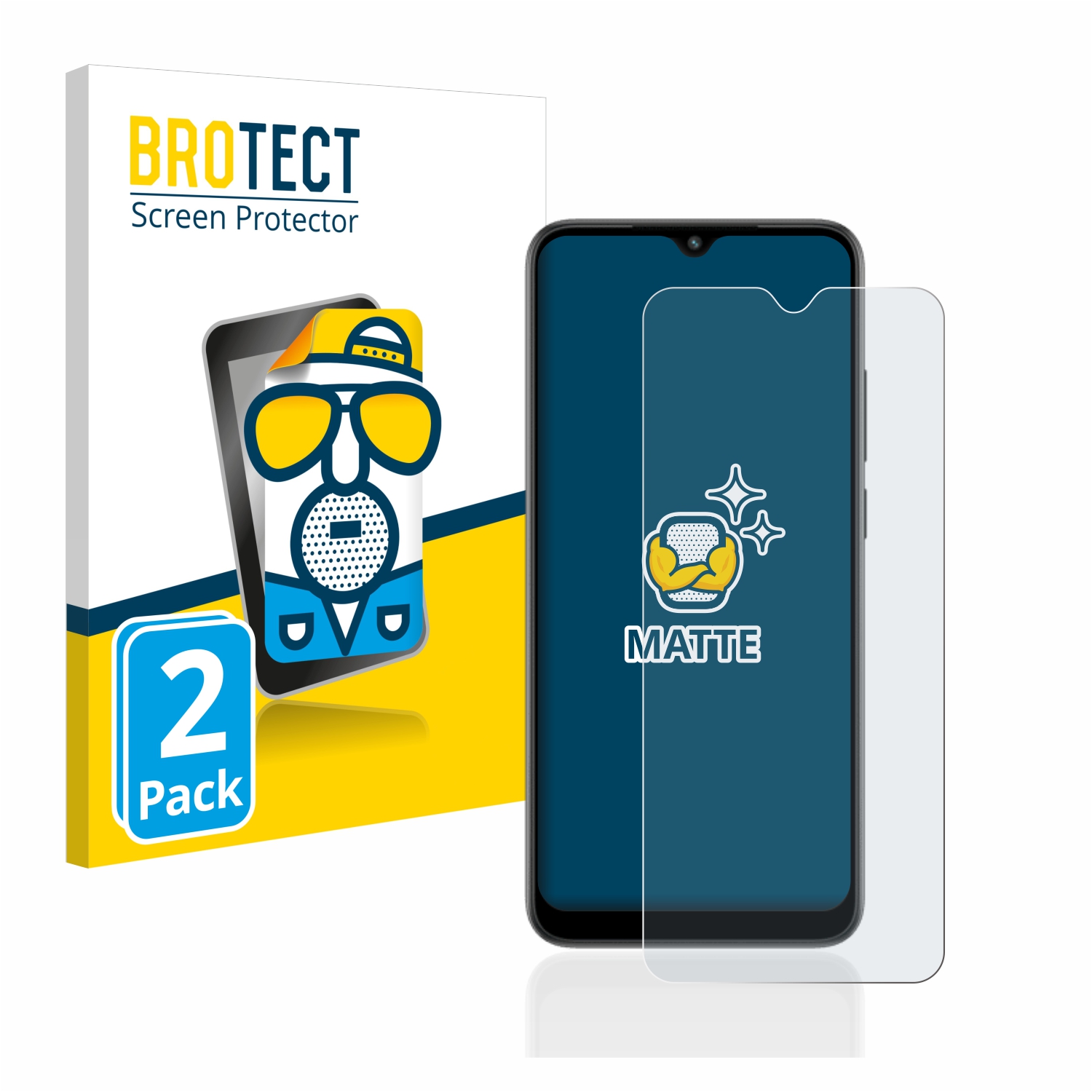 2x BROTECT Entspiegelungs-Folie pro Xiaomi Redmi A1