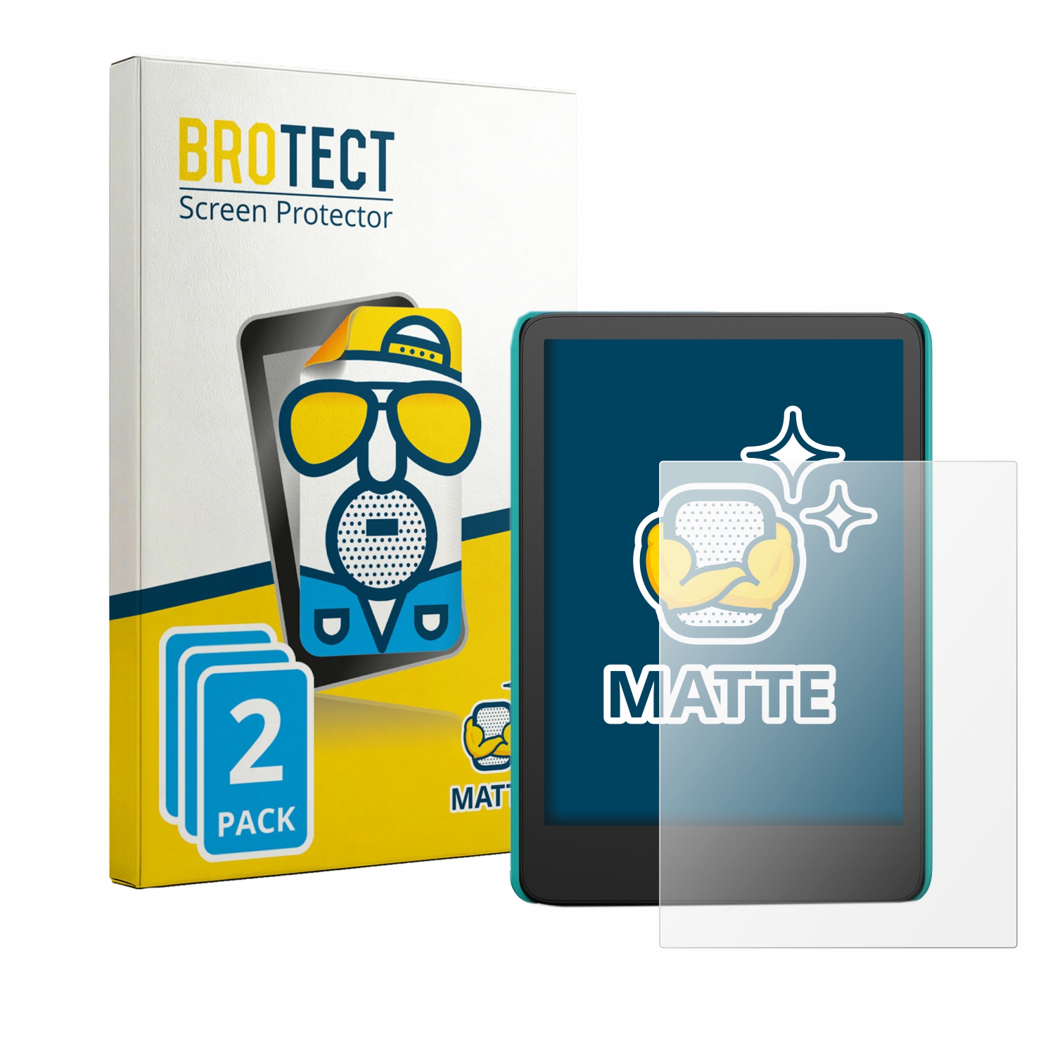 2x BROTECT Entspiegelungs-Folie pro Amazon Kindle Kids (2022)