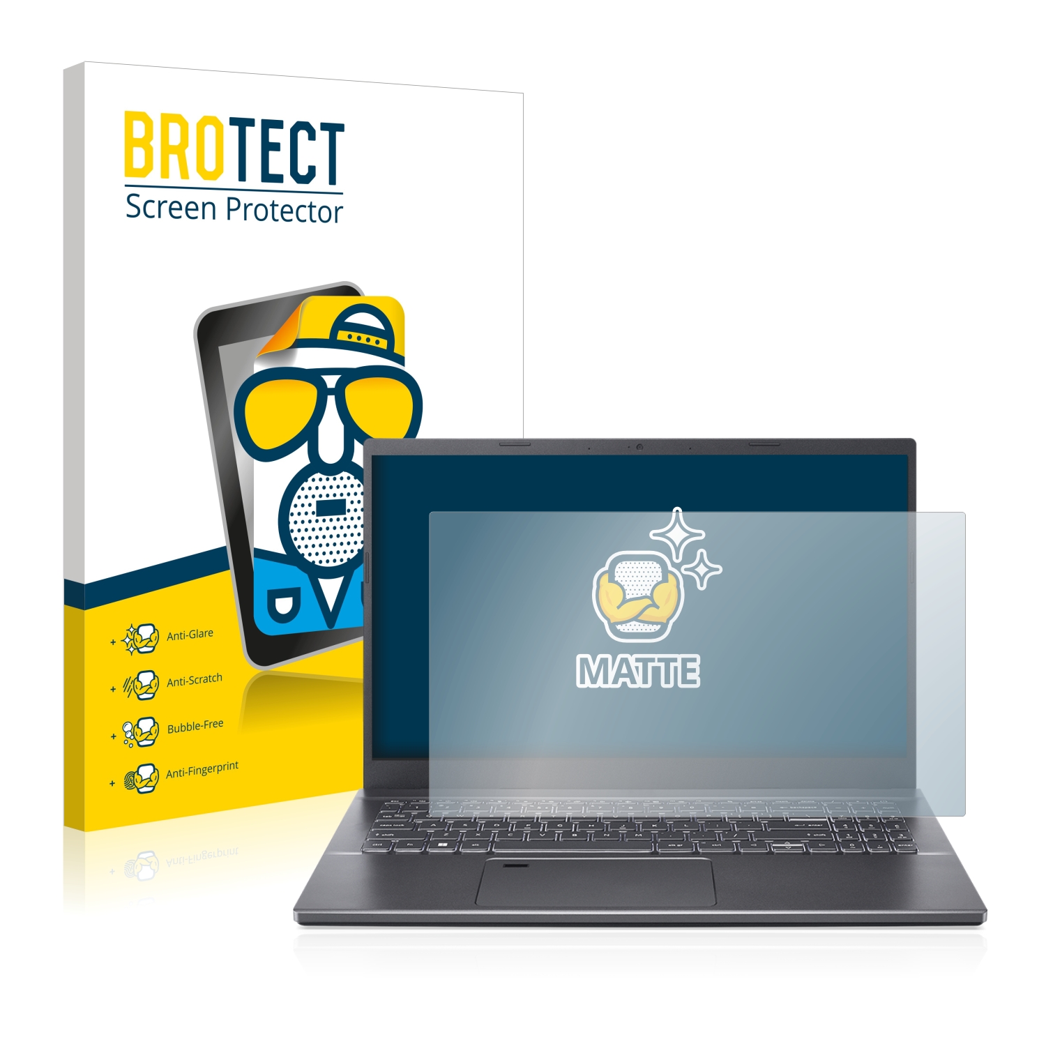 BROTECT Entspiegelungs-Folie pro Acer Aspire 5 A515-57