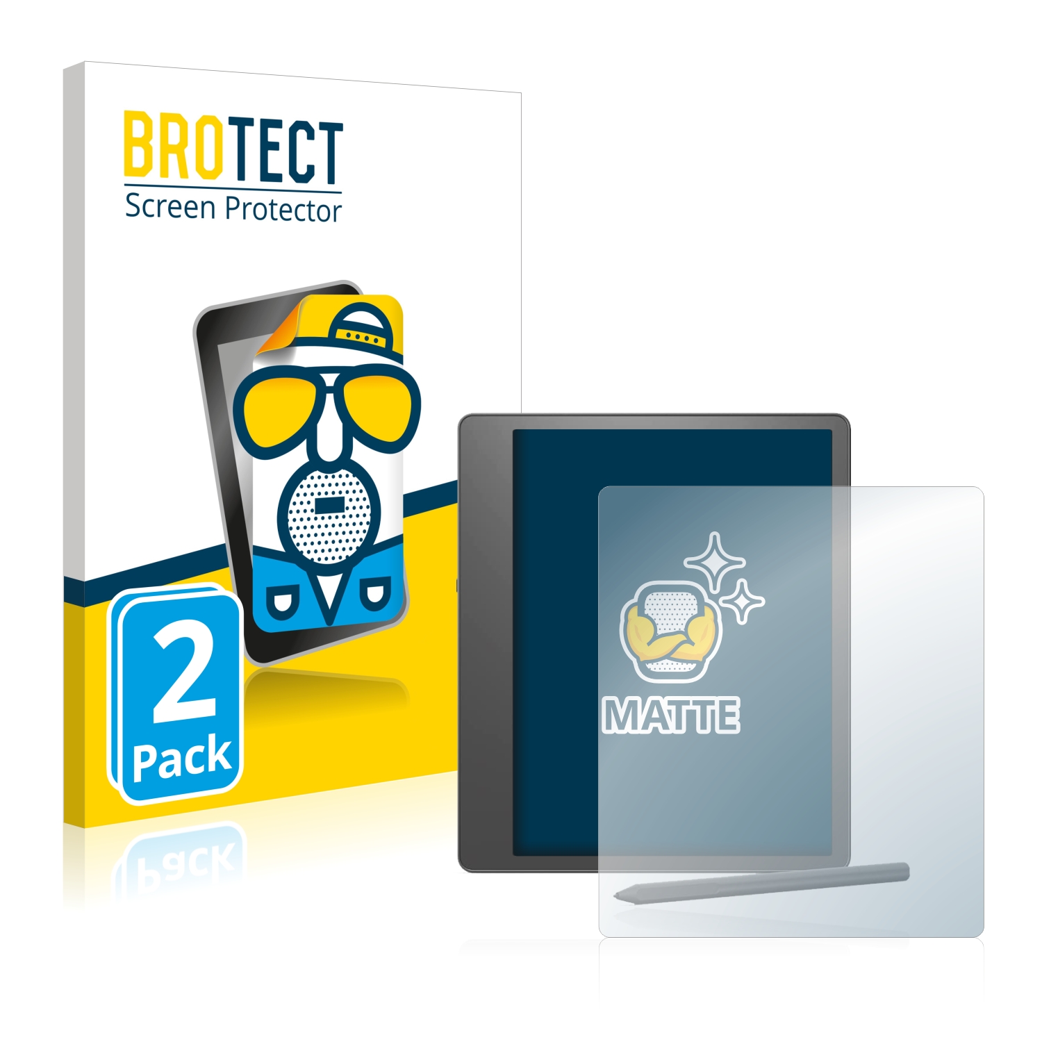 2x BROTECT Entspiegelungs-Folie pro Amazon Kindle Scribe