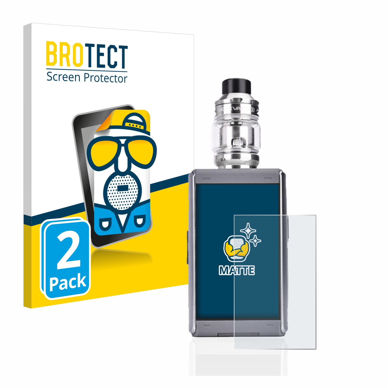 2x BROTECT Entspiegelungs-Folie pro GeekVape T200