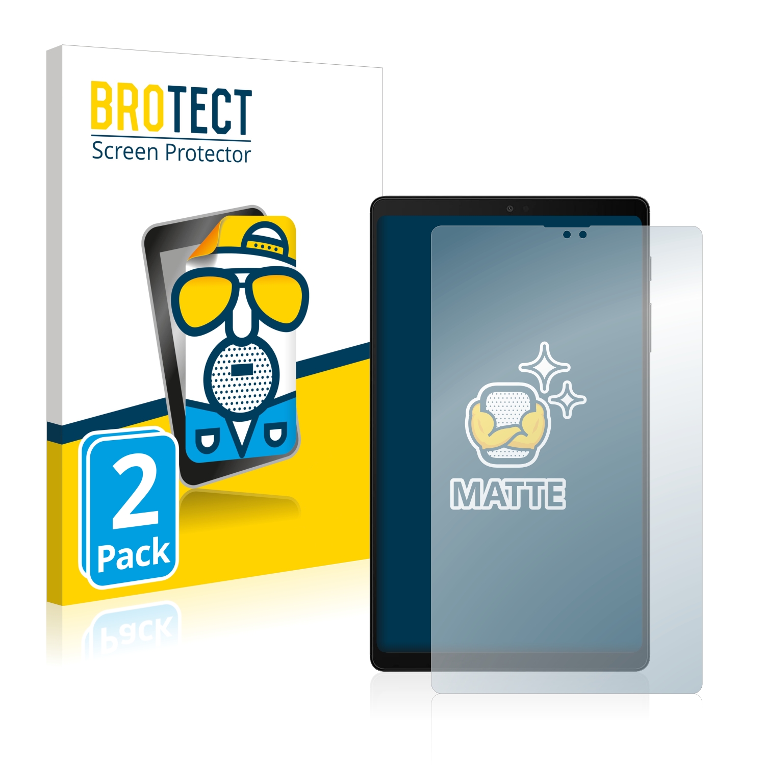 2x BROTECT Entspiegelungs-Folie pro Samsung Galaxy Tab A7 Lite 2022