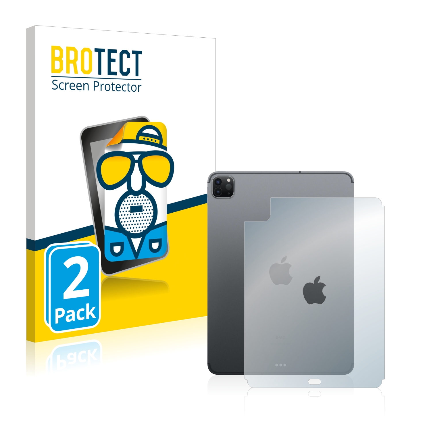 2x BROTECT Entspiegelungs-Folie pro Apple iPad Pro 11 2022 (zadní strana, 4. Gen.)