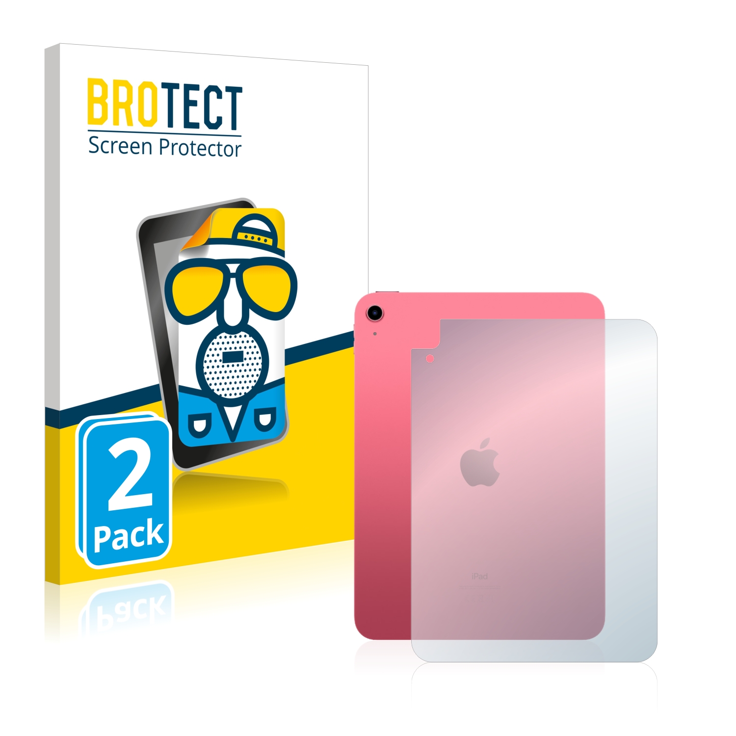 2x BROTECT Entspiegelungs-Folie pro Apple iPad 10.9 2022 WiFi (zadní strana, 10. Gen.)