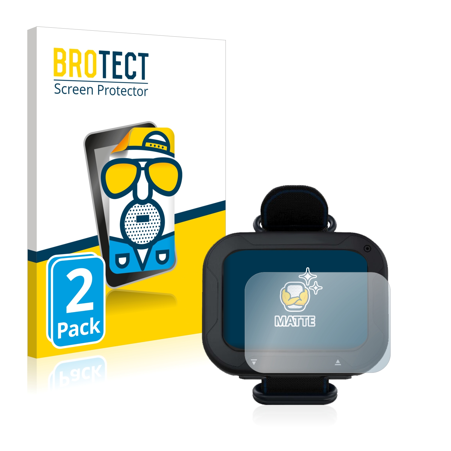 2x BROTECT Entspiegelungs-Folie pro Aqualung i770R