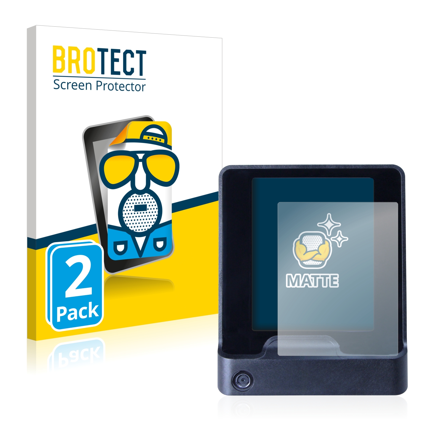 2x BROTECT Entspiegelungs-Folie pro ingenico self 2000
