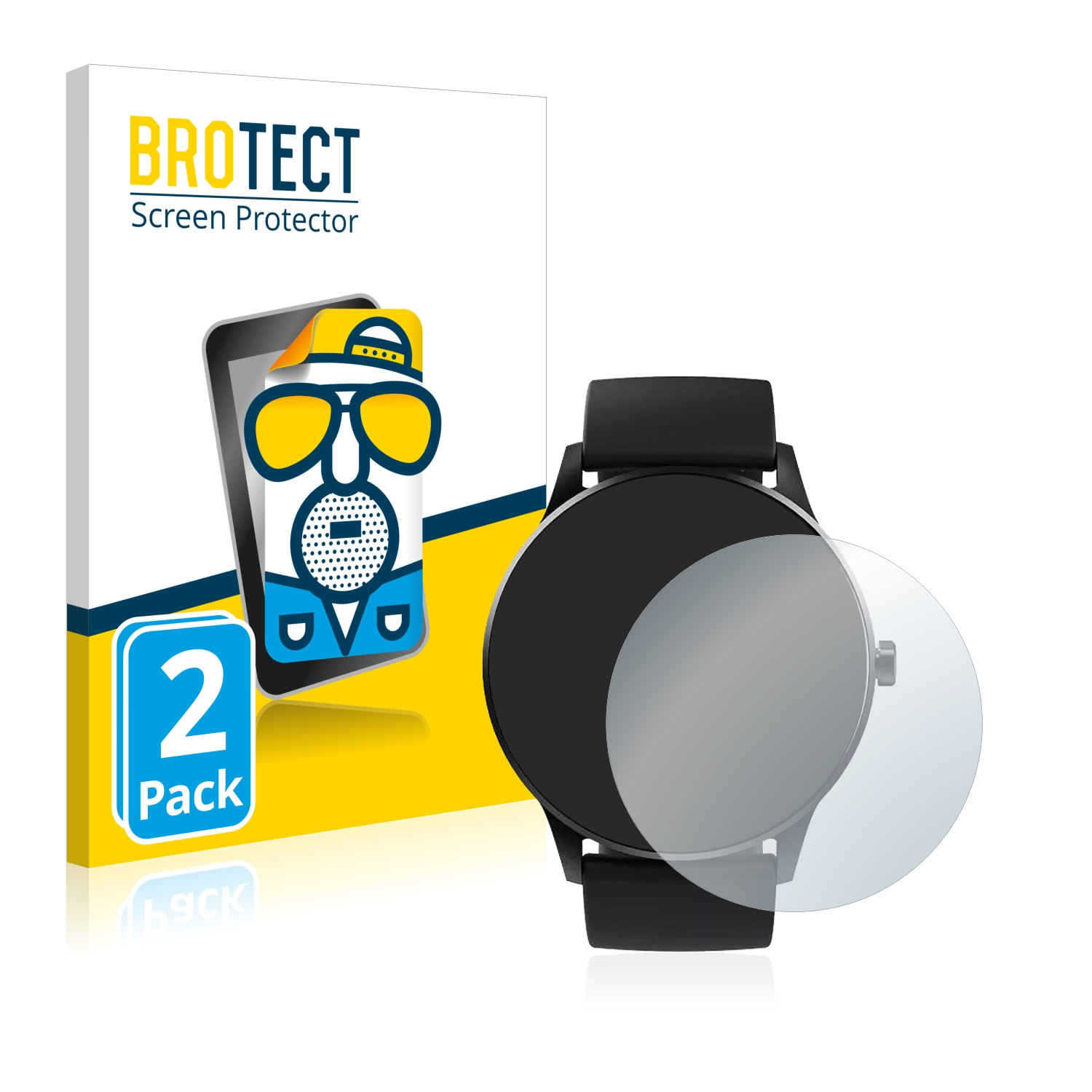 2x BROTECT Entspiegelungs-Folie pro Denver SW-173