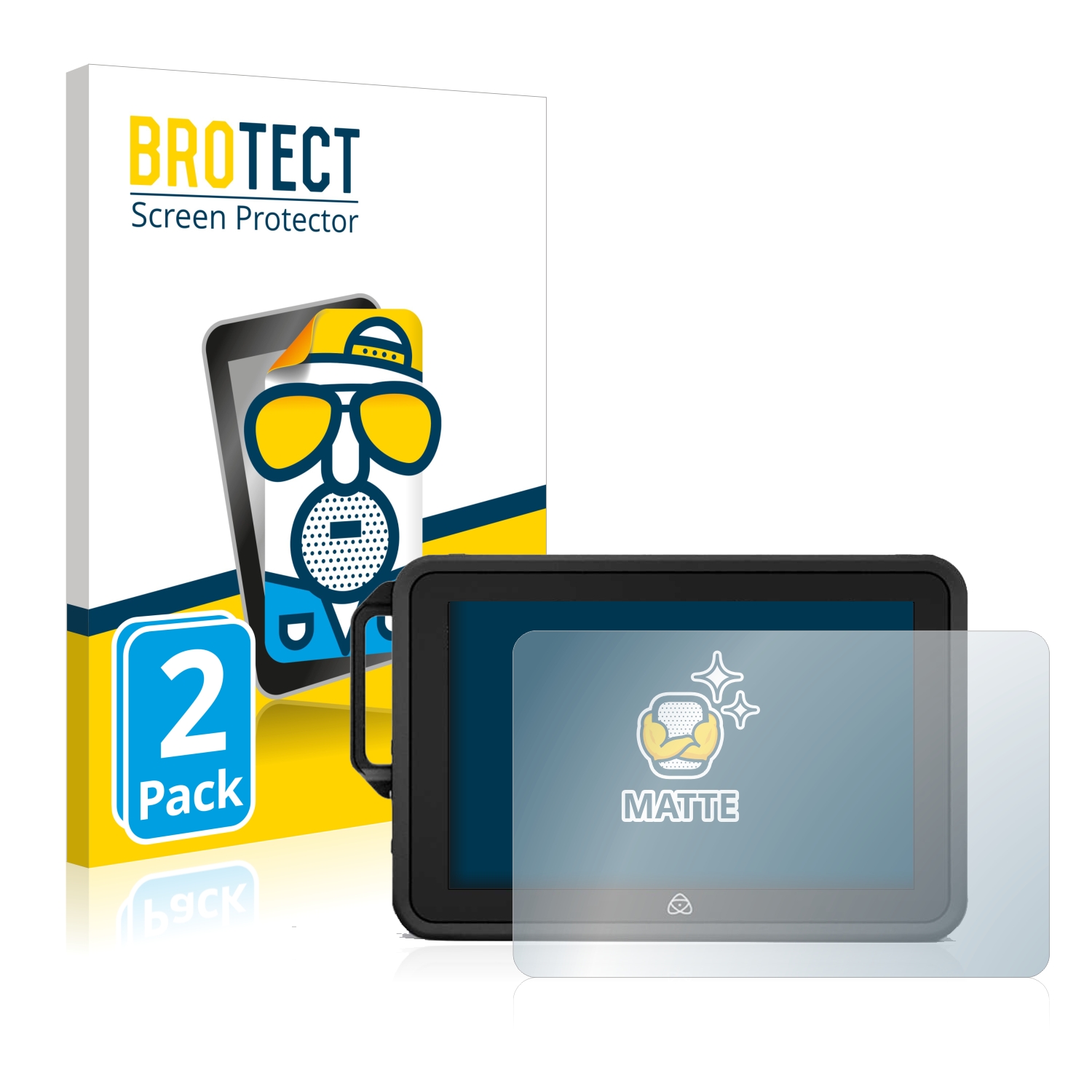 2x BROTECT Entspiegelungs-Folie pro Atomos Shogun Connect