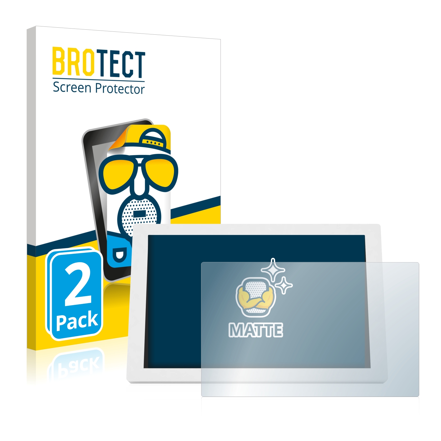 2x BROTECT Entspiegelungs-Folie pro WetterOnline Home 3