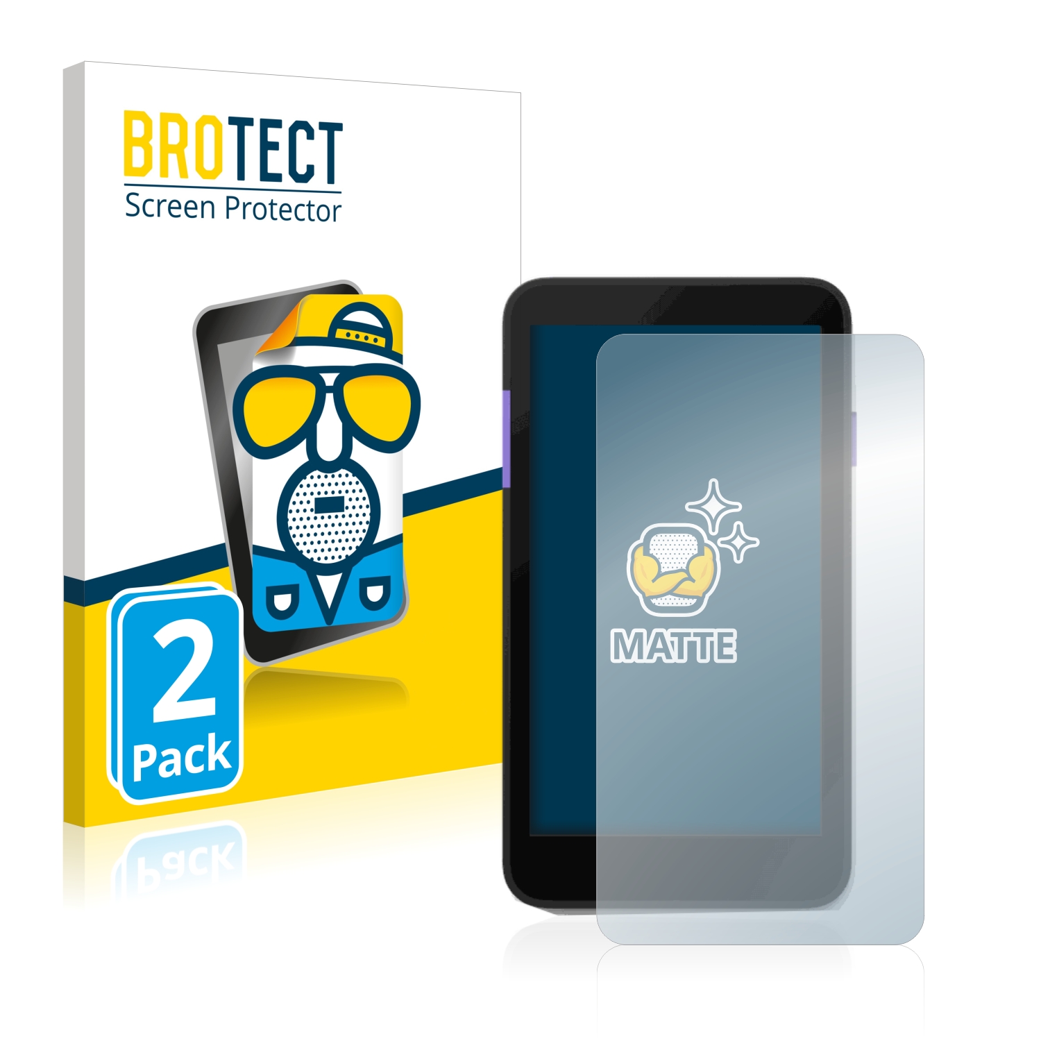 2x BROTECT Entspiegelungs-Folie pro Zettle Terminal (by Paypal)