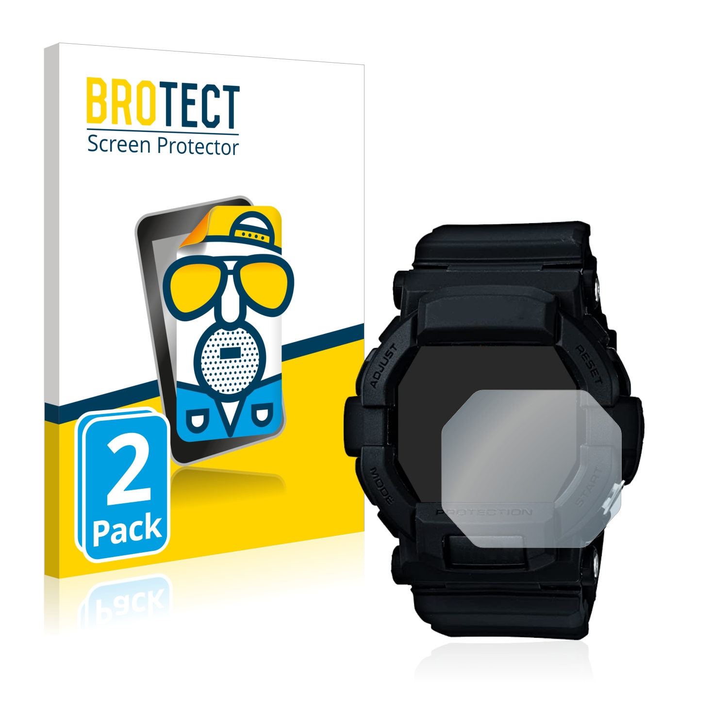 2x BROTECT Entspiegelungs-Folie pro Casio G-Shock GD350