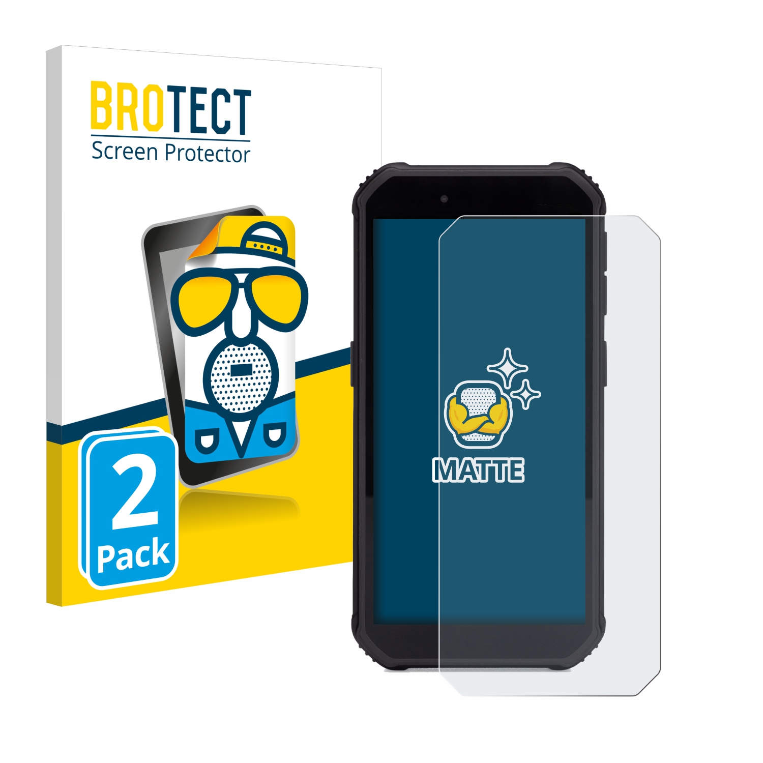 2x BROTECT Entspiegelungs-Folie pro SkyCaddie SX550