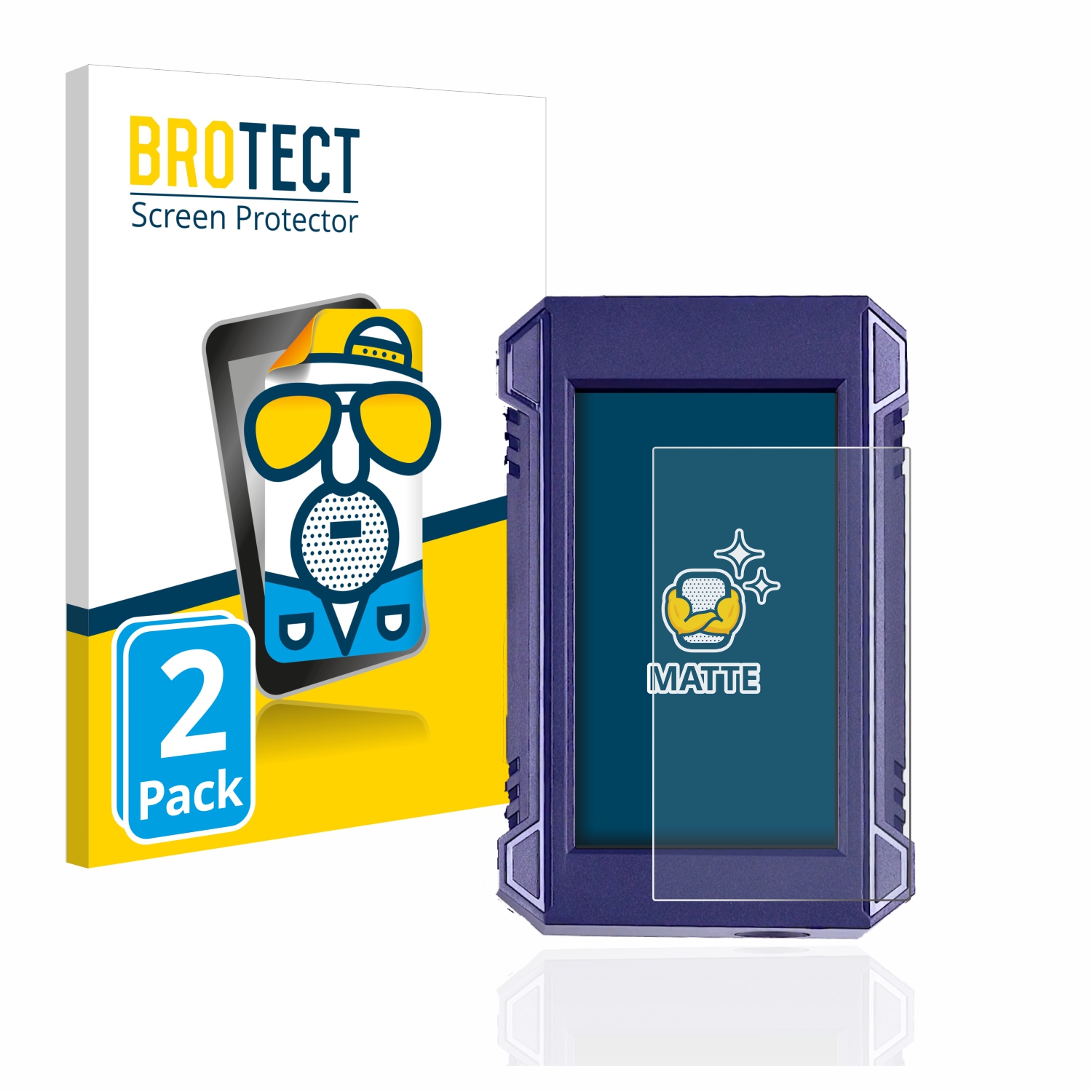 2x BROTECT Entspiegelungs-Folie pro Anycubic Kobra 3D-Printer ?DE-MS MX
