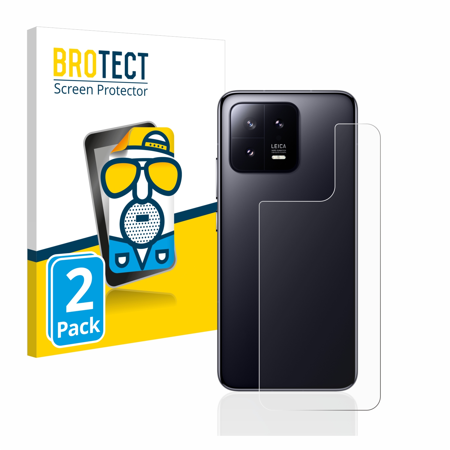 2x BROTECT Entspiegelungs-Folie pro Xiaomi 13 (zadní strana)