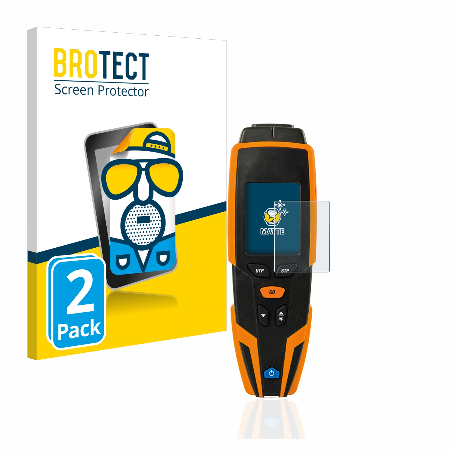 2x BROTECT Entspiegelungs-Folie pro HT Quicklan 6055