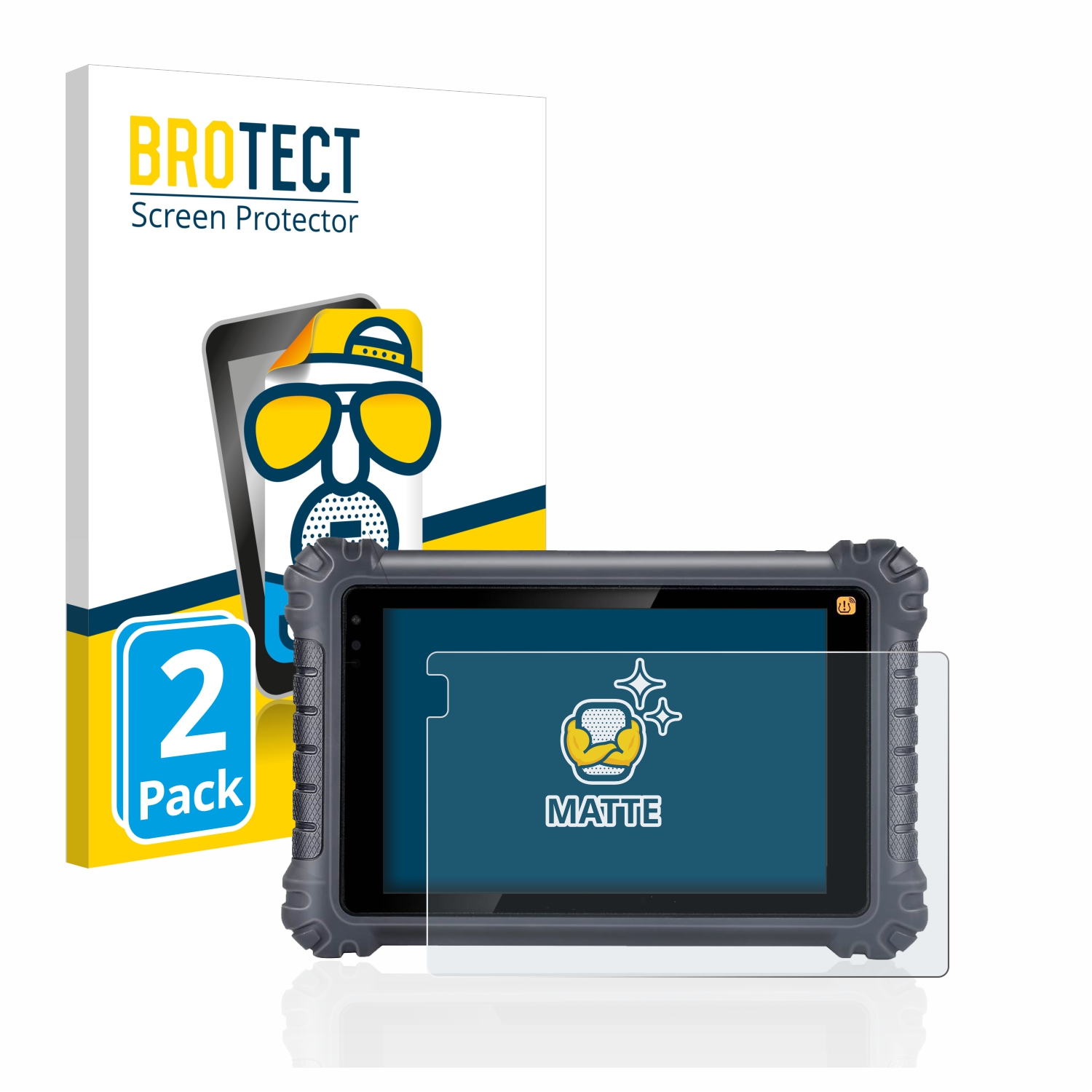 2x BROTECT Entspiegelungs-Folie pro Autel MaxiCom MK906Pro-TS