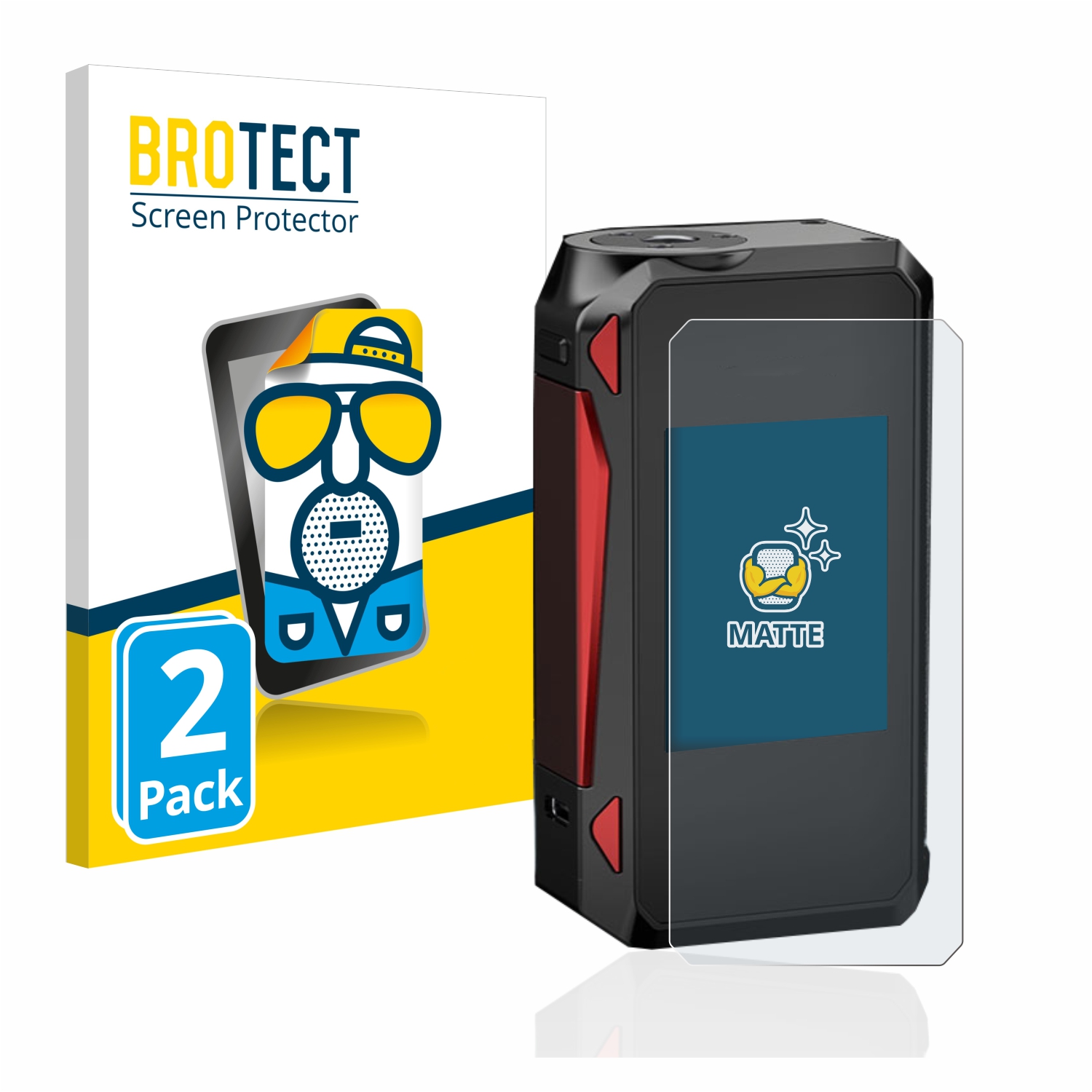 2x BROTECT Entspiegelungs-Folie pro Smok G-Priv 4