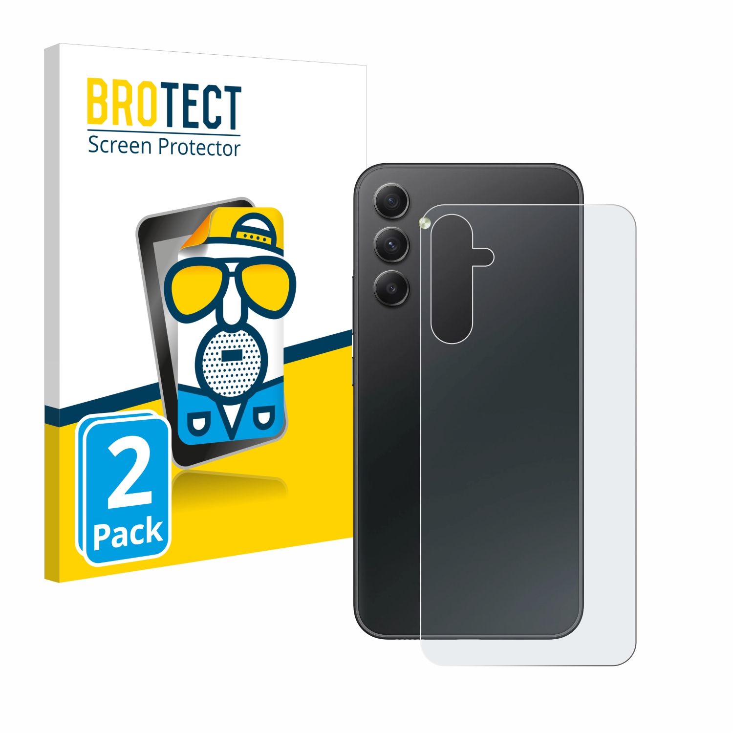 2x BROTECT Entspiegelungs-Folie pro Samsung Galaxy A34 5G (zadní strana)