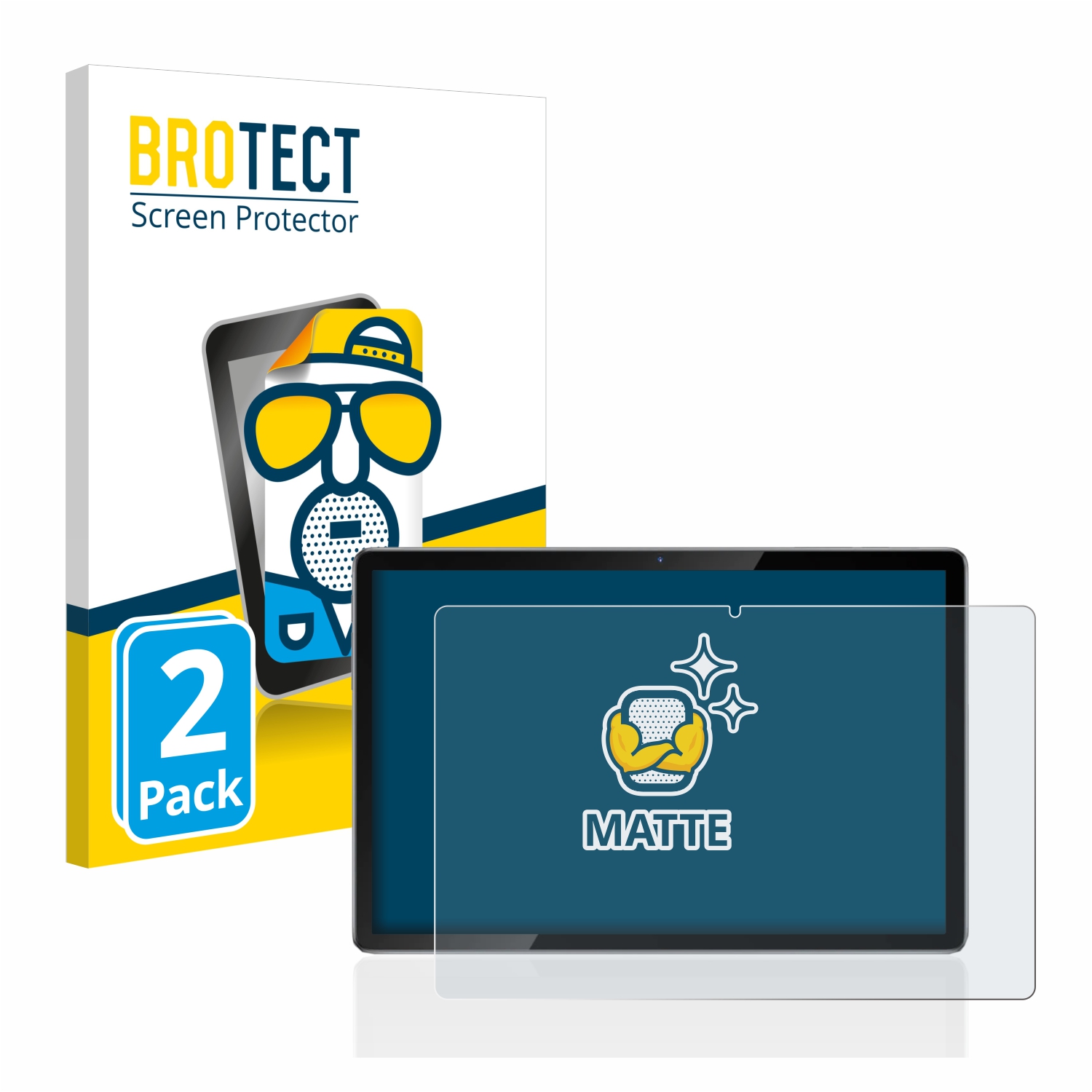 2x BROTECT Entspiegelungs-Folie pro Blackview Tab 12 Pro