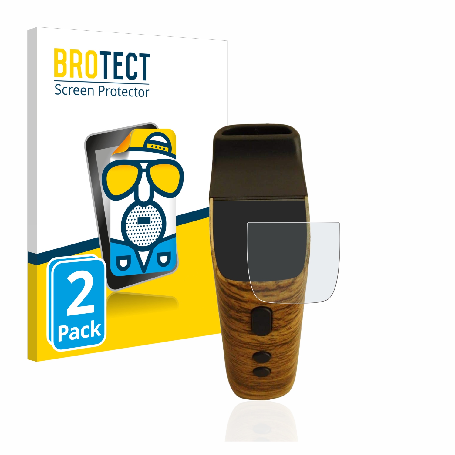 2x BROTECT Entspiegelungs-Folie pro Wolkenkraft FENiX Mini Vaporizer