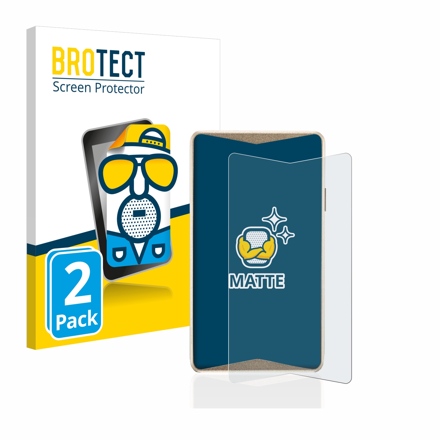 2x BROTECT Entspiegelungs-Folie pro ELLIPAL Titan Cold Wallet