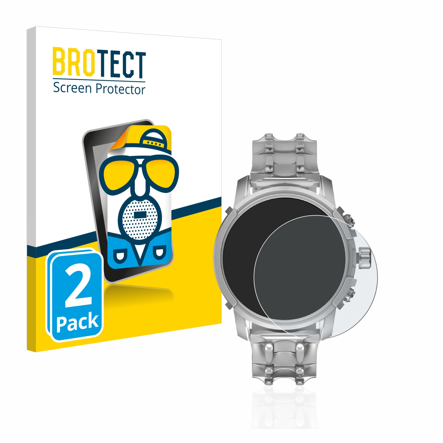 2x BROTECT Entspiegelungs-Folie pro Diesel Griffed (45,5 mm)