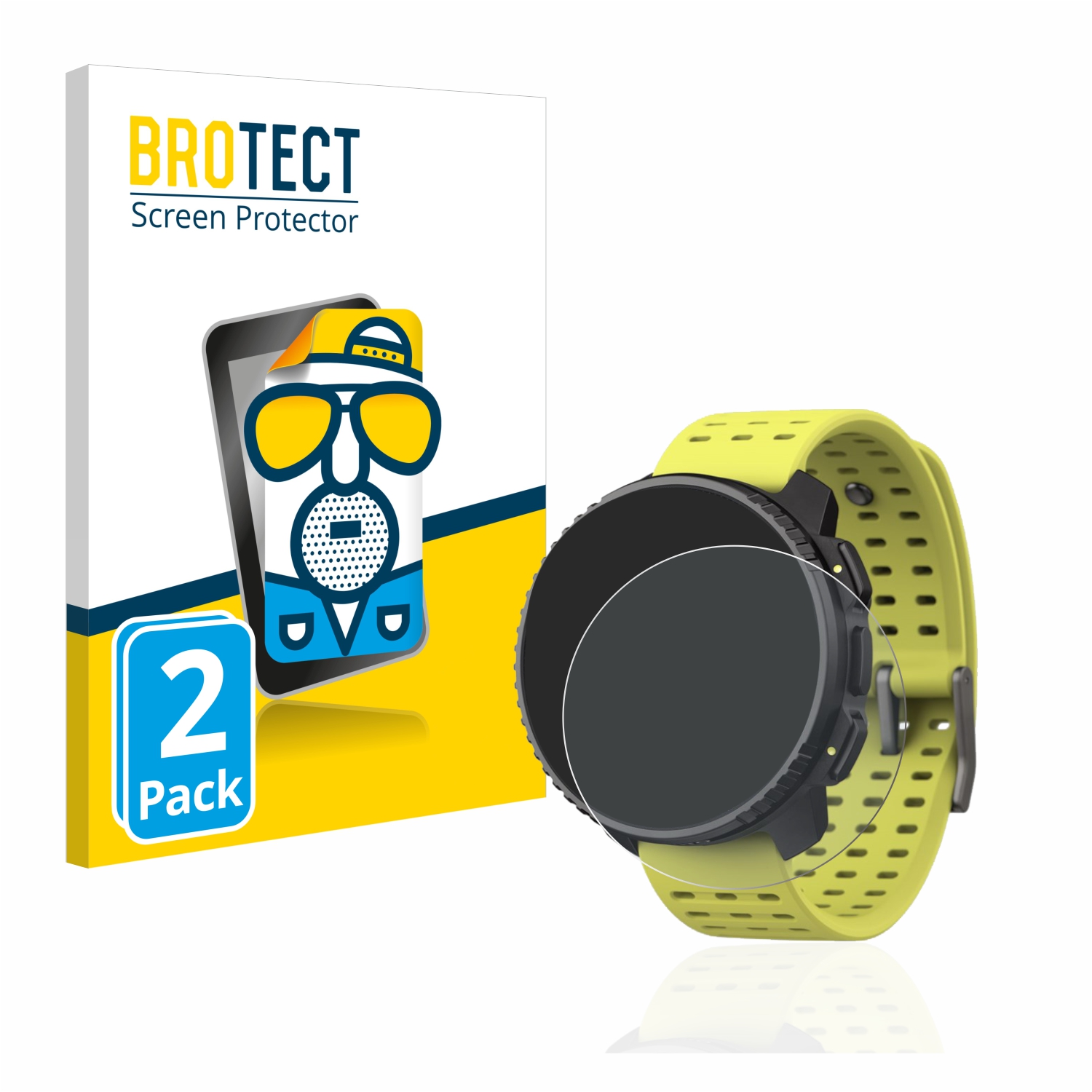 2x BROTECT Entspiegelungs-Folie pro Suunto Vertical