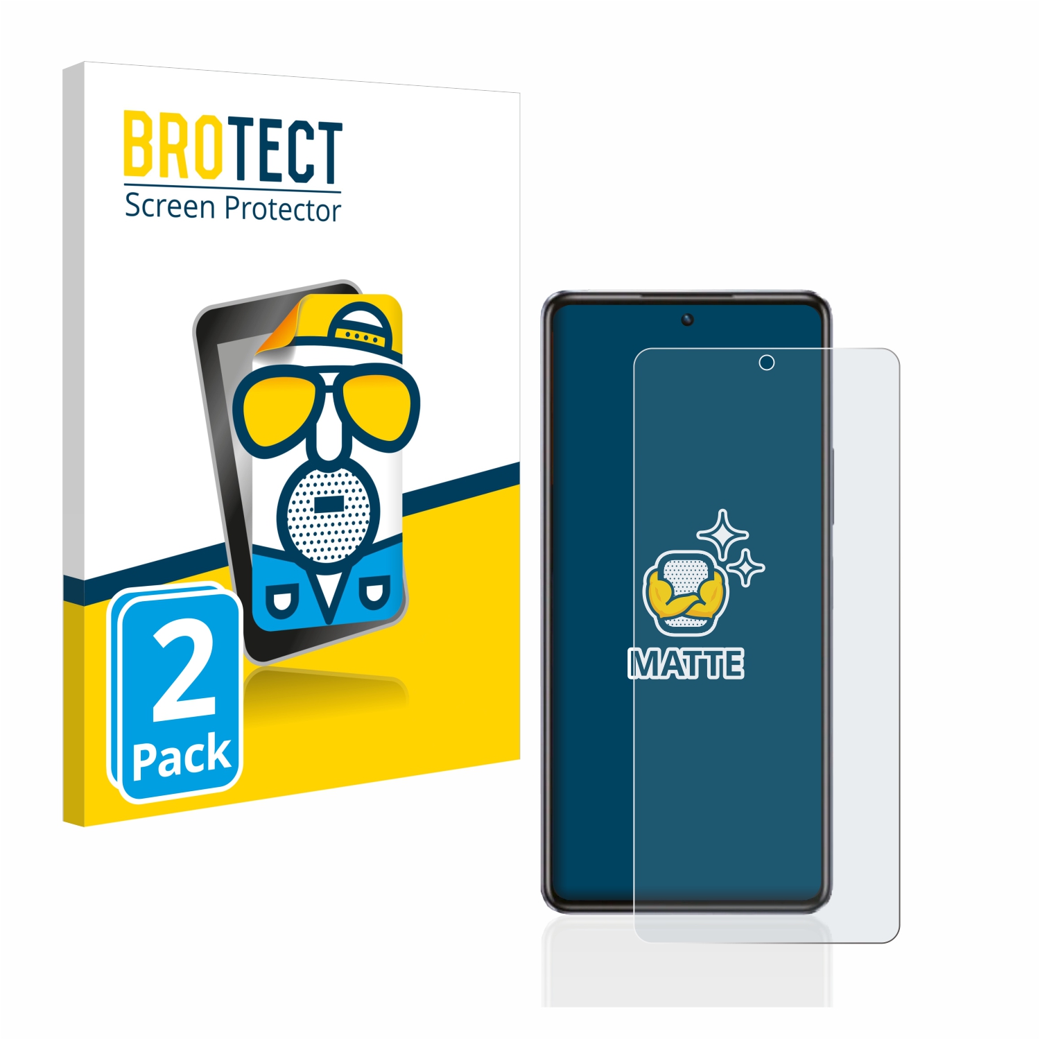 2x BROTECT Entspiegelungs-Folie pro Infinix Note 30
